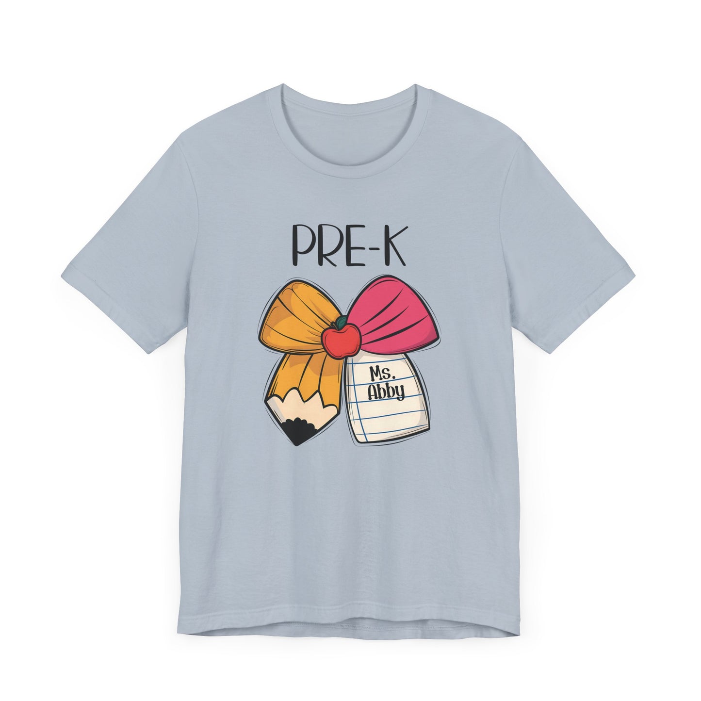 Custom Unisex Pre-K Bow T-Shirt