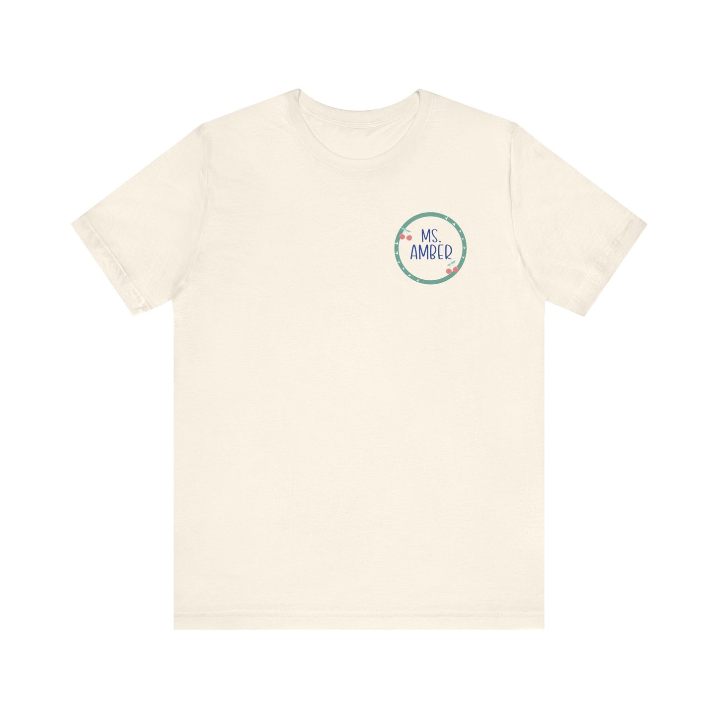 Custom Unisex Cherry Circle T-Shirt