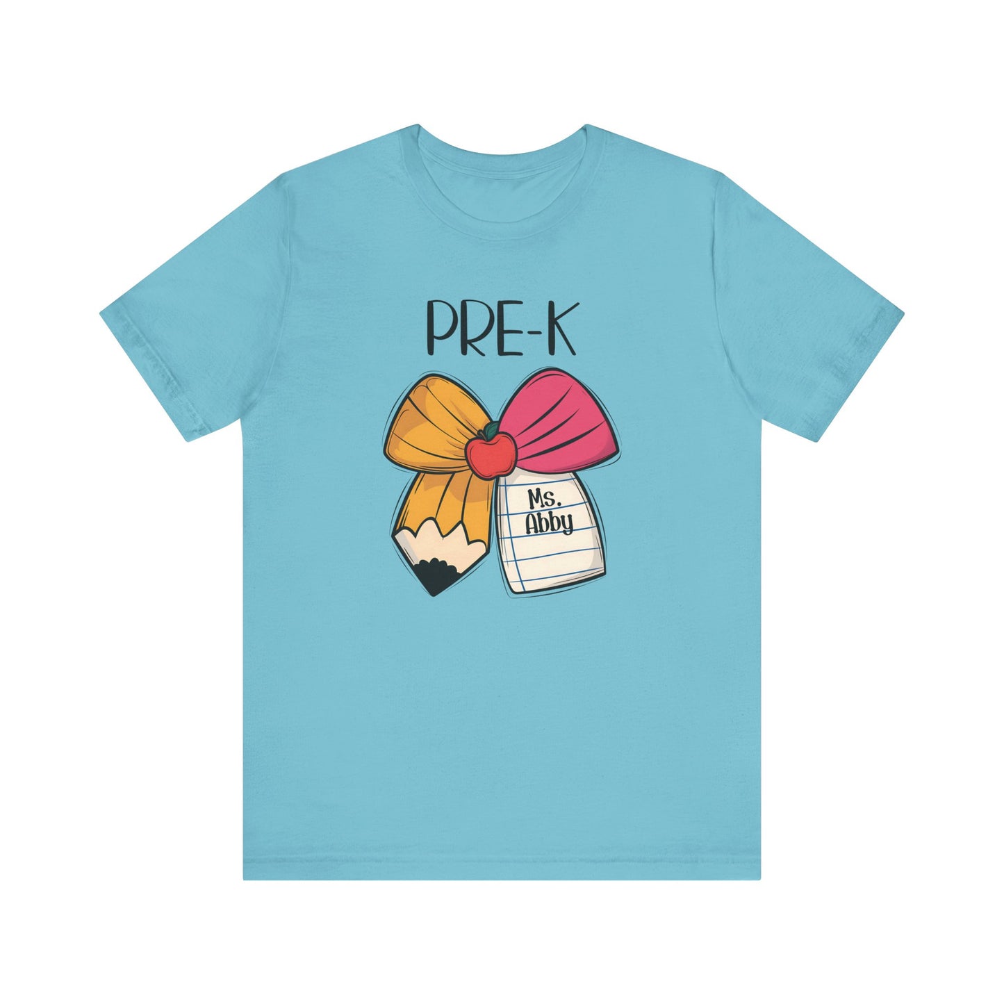 Custom Unisex Pre-K Bow T-Shirt