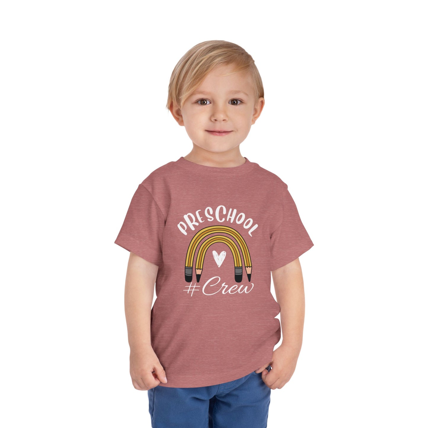 Custom Preschool Crew Toddler T-Shirt
