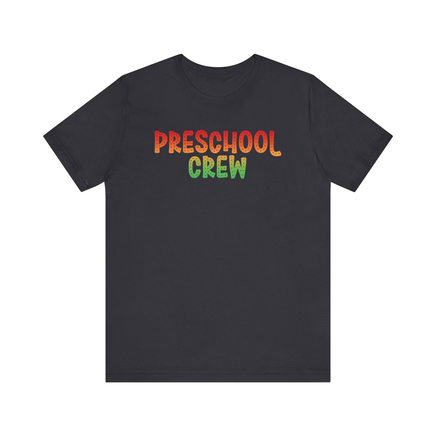 Custom Unisex Multi-Colored Preschool Crew T-Shirt