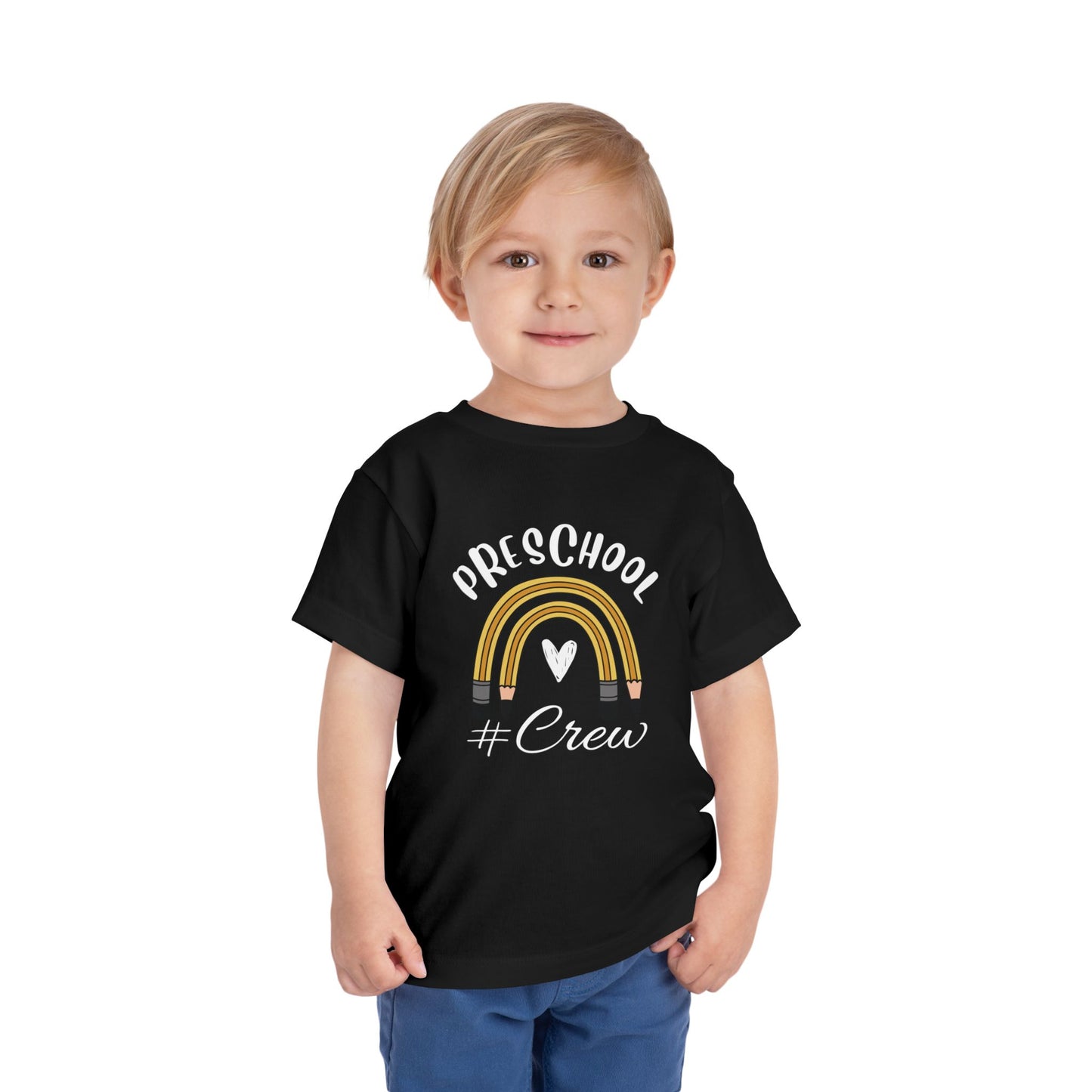 Custom Preschool Crew Toddler T-Shirt