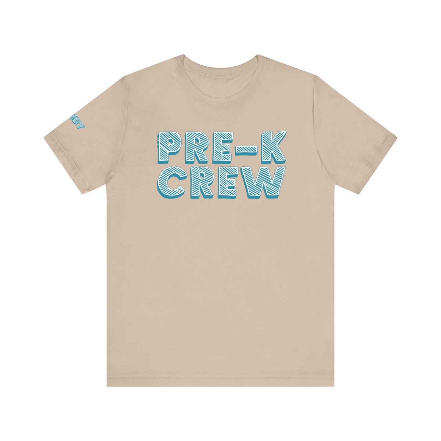 Custom Unisex Crossed Out Pre-K Crew T-Shirt