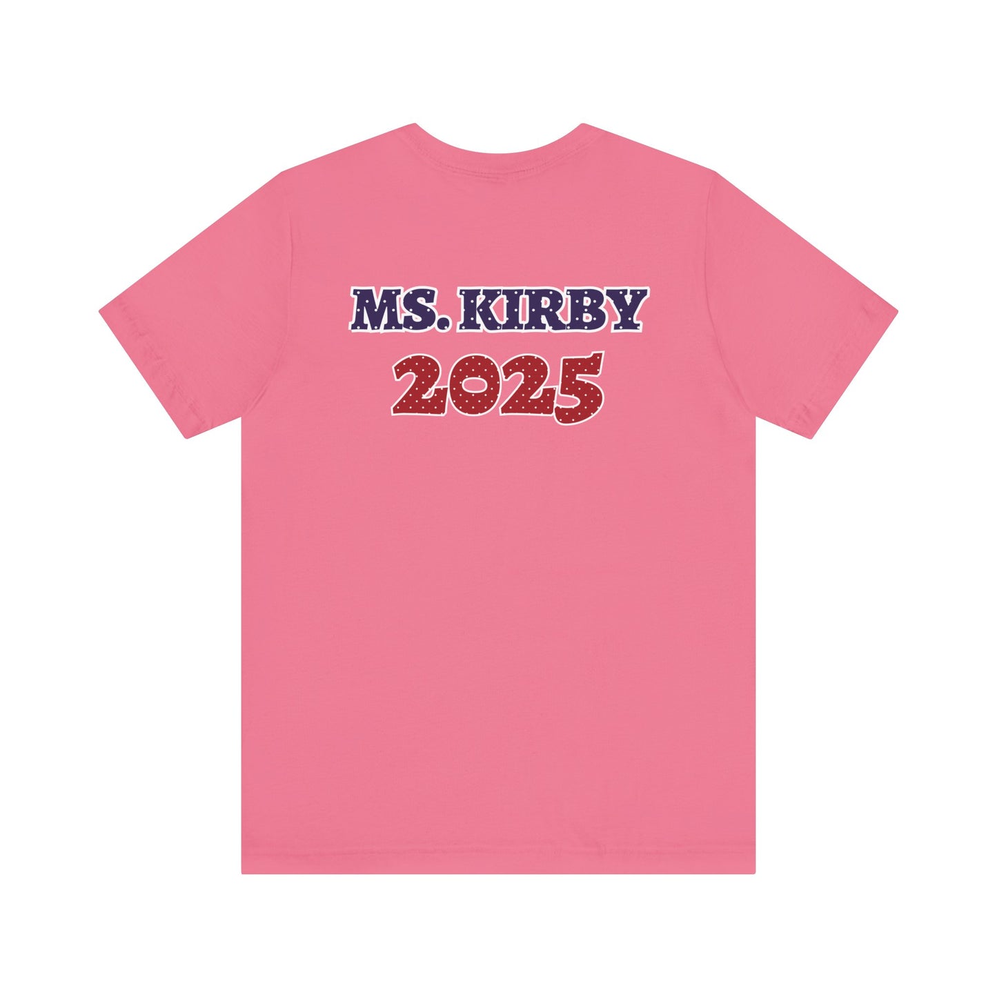 Custom Unisex Polka Dot Preschool Crew T-Shirt