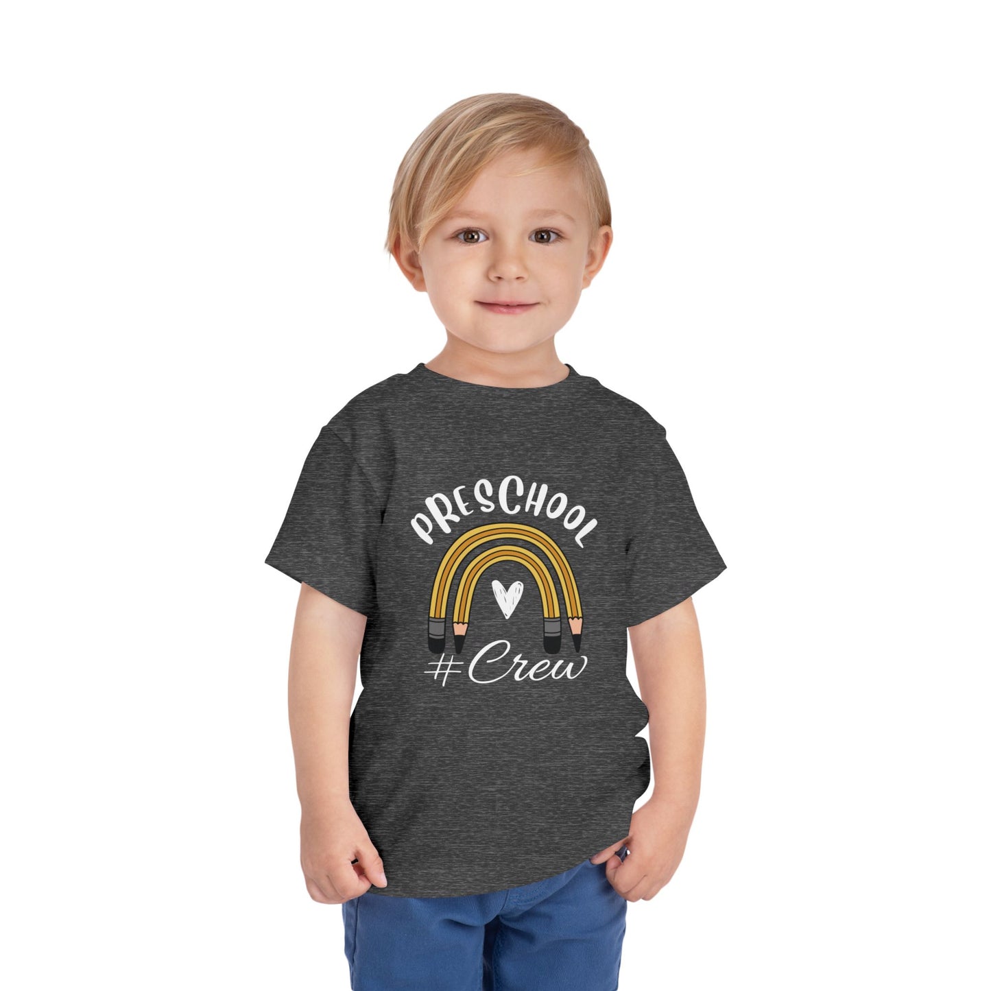 Custom Preschool Crew Toddler T-Shirt