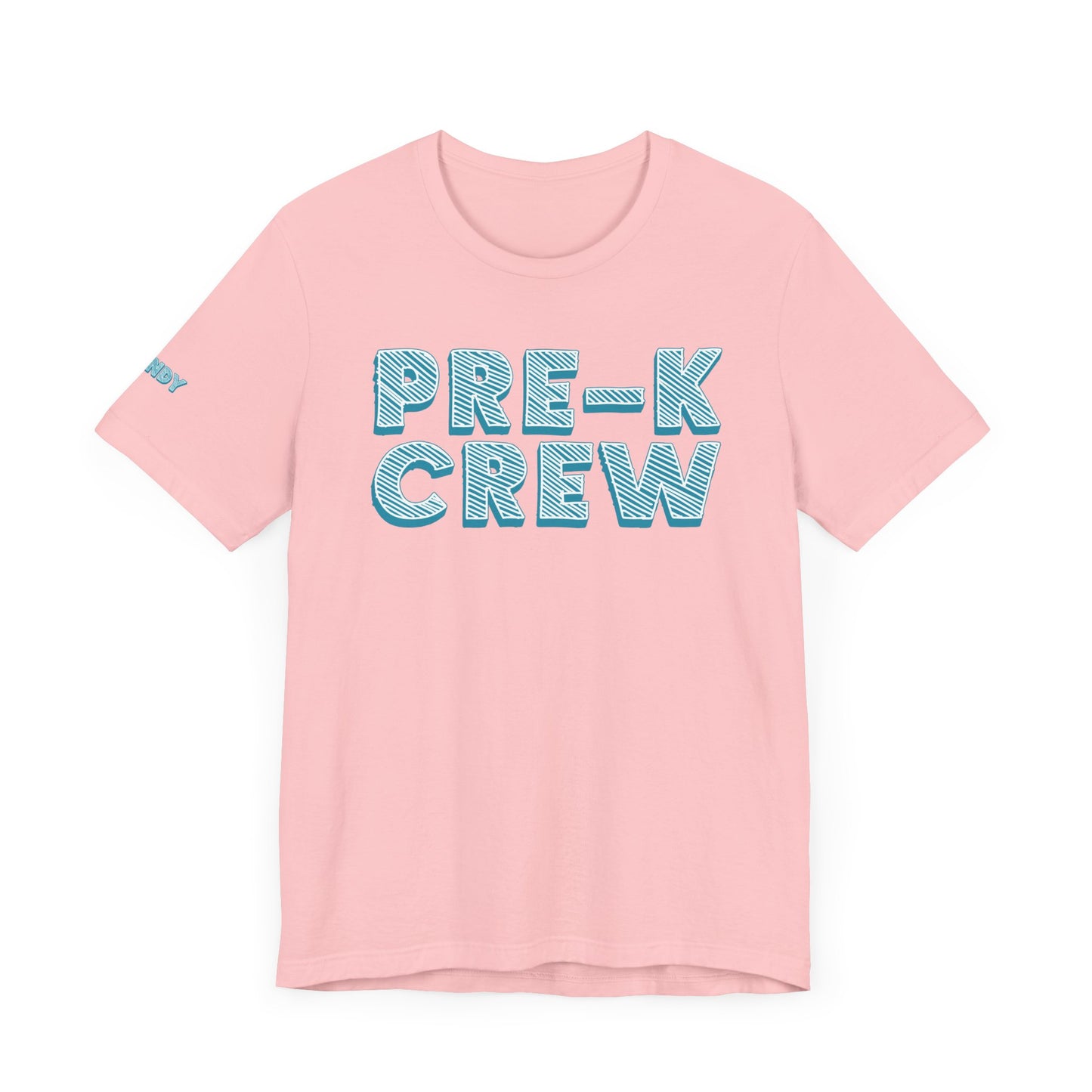 Custom Unisex Crossed Out Pre-K Crew T-Shirt