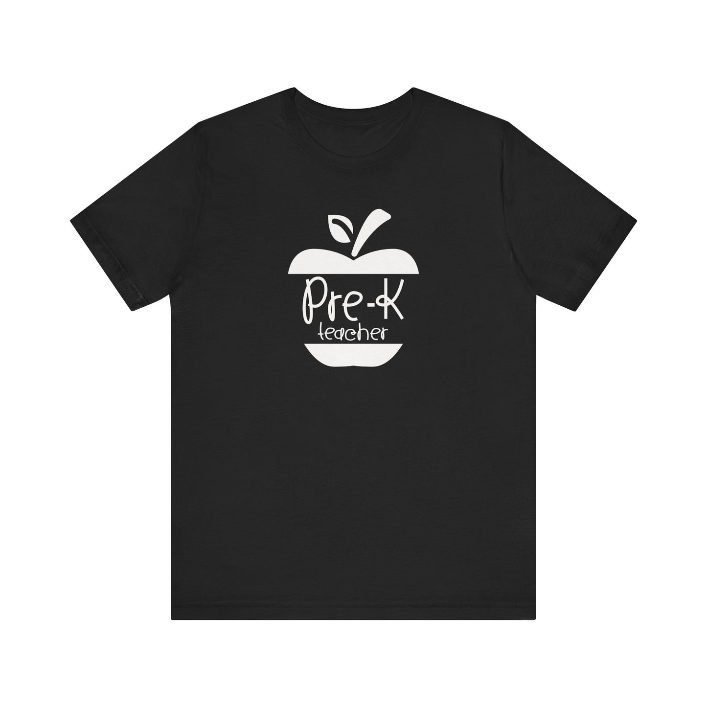 Custom Unisex Pre-K Teacher Apple Teacher T-Shirt