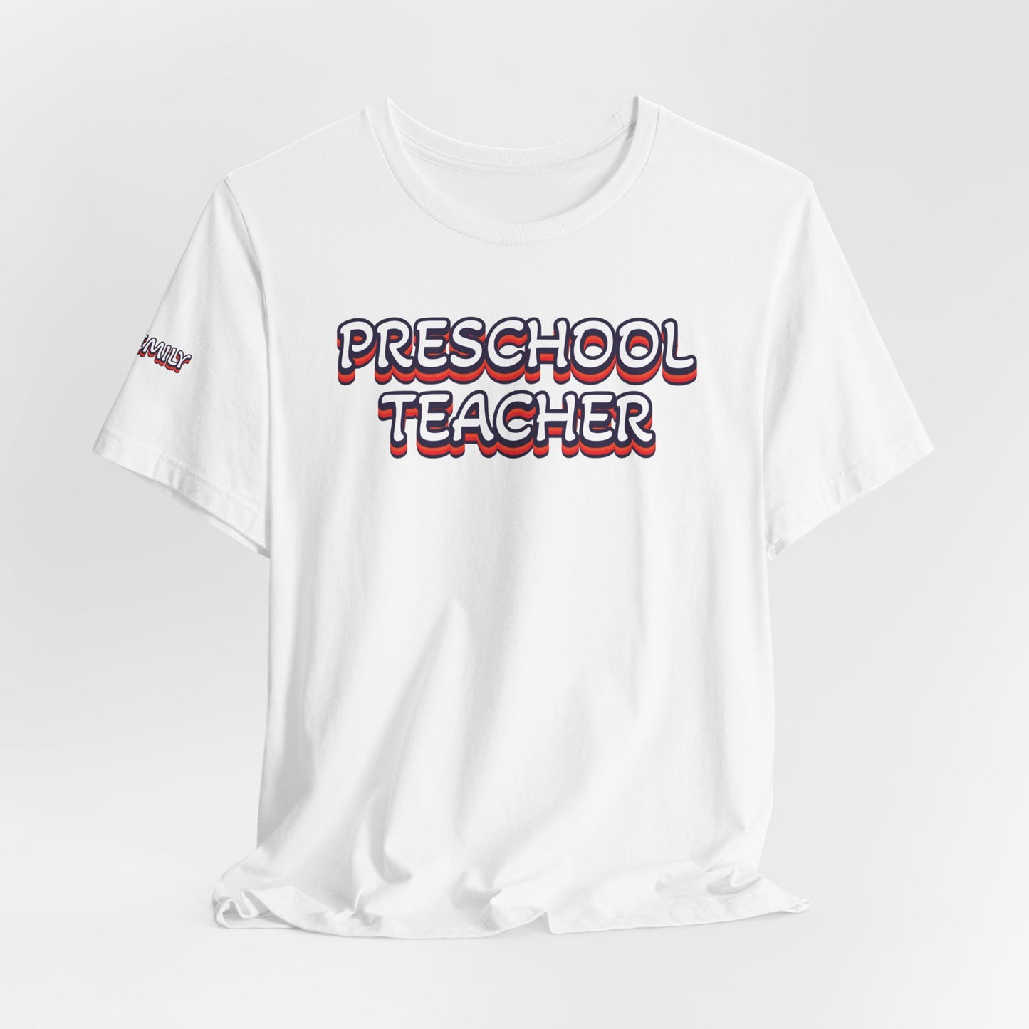 Custom Unisex Preschool Teacher T-Shirt