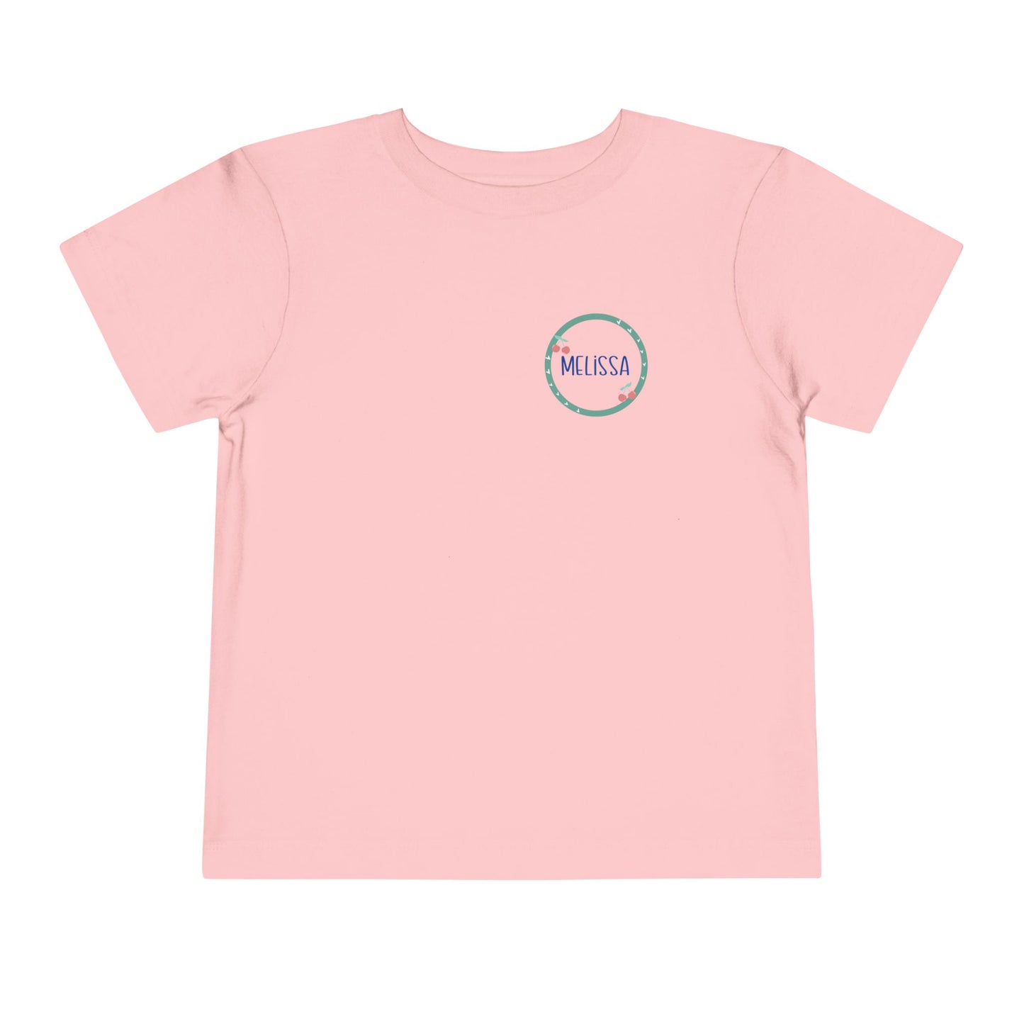 Custom Cherry Circle Toddler T-Shirt