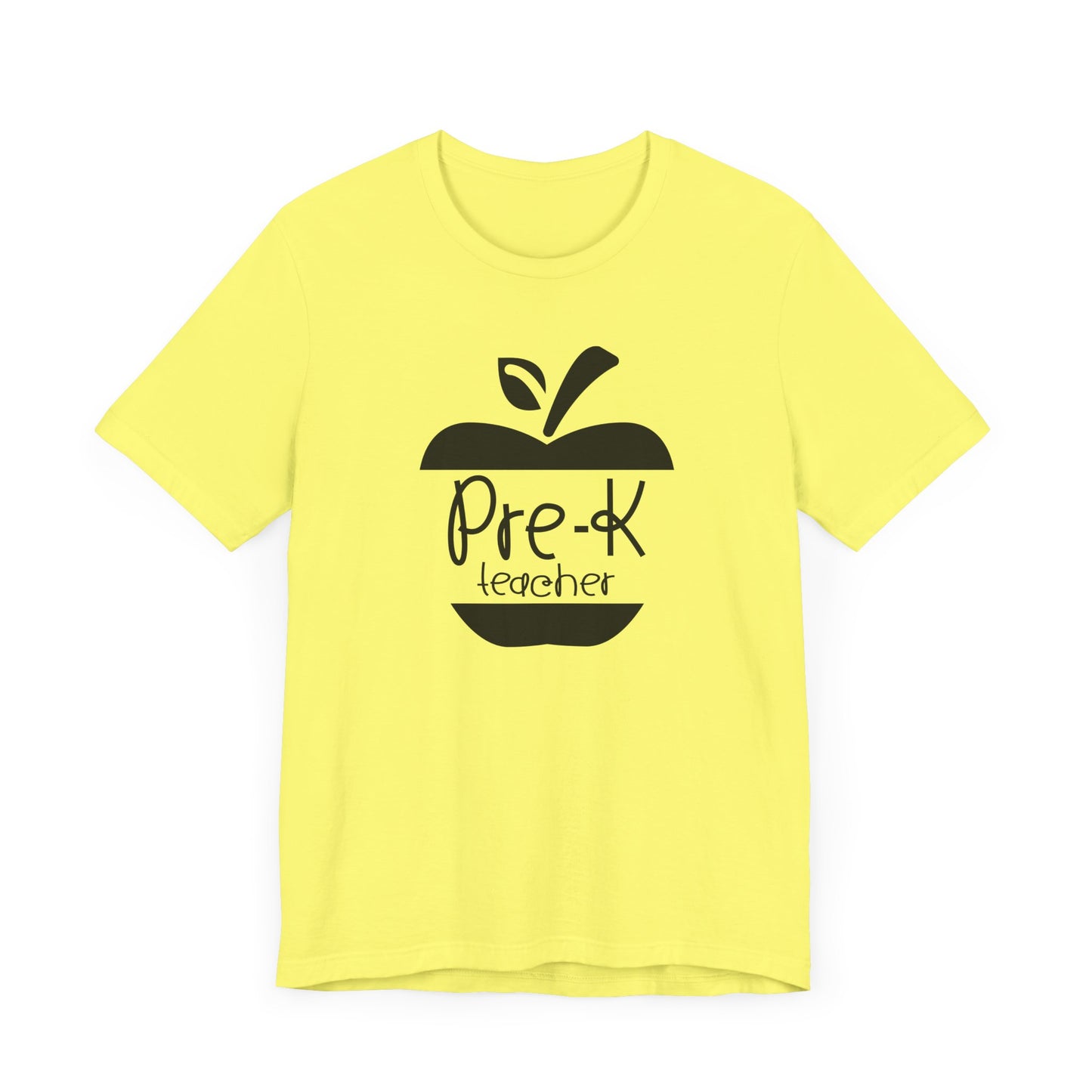 Custom Unisex Pre-K Teacher Apple T-Shirt