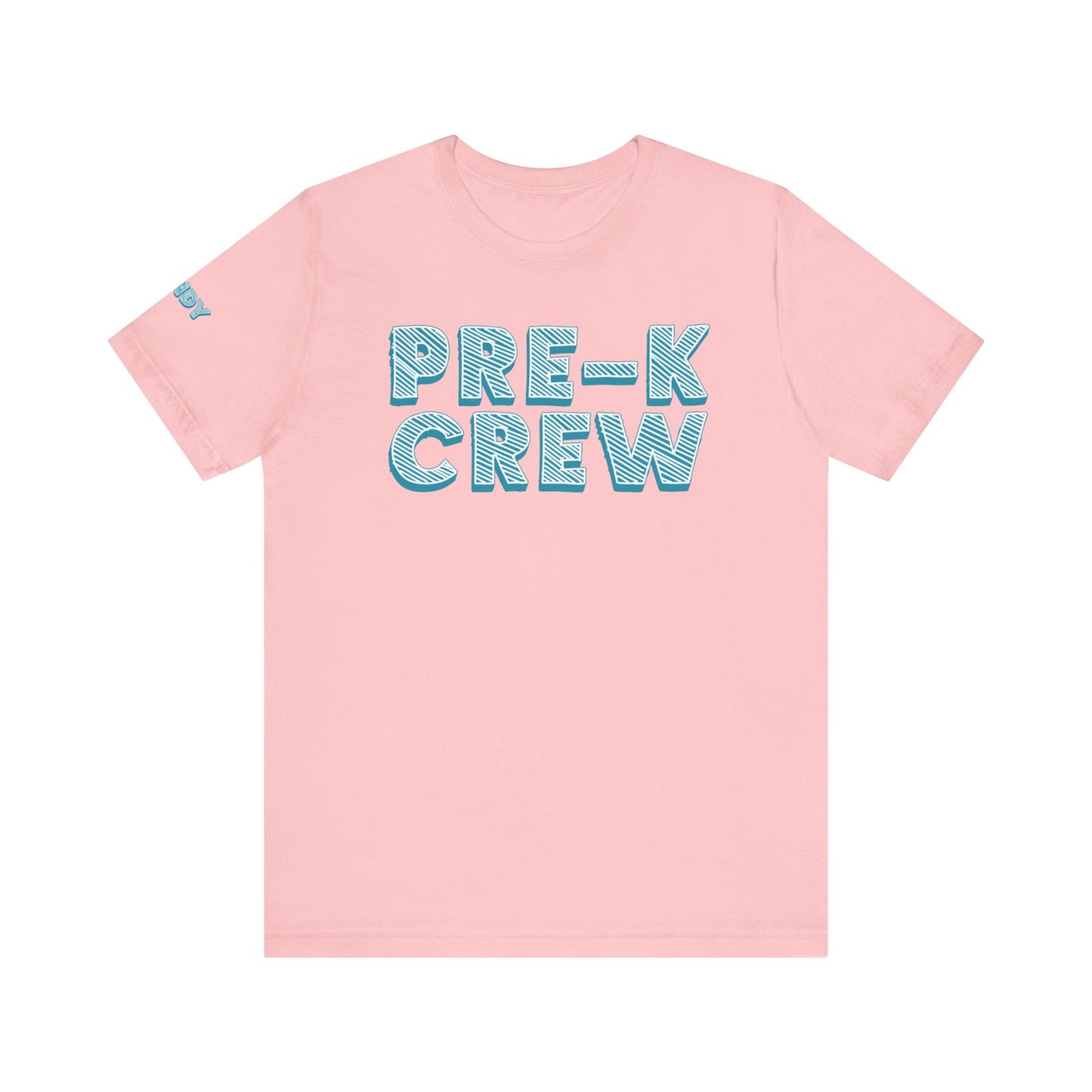 Custom Unisex Crossed Out Pre-K Crew T-Shirt