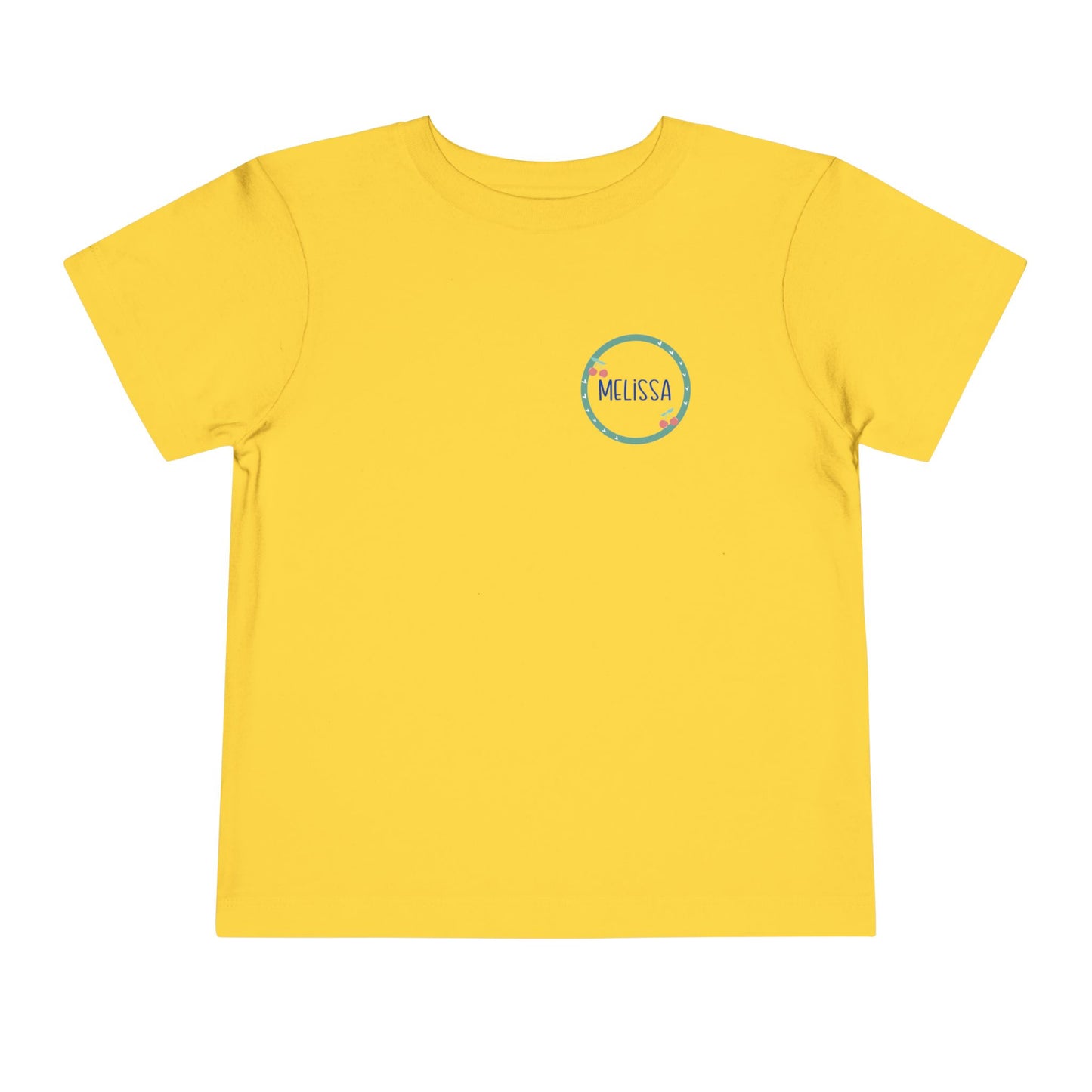 Custom Cherry Circle Toddler T-Shirt