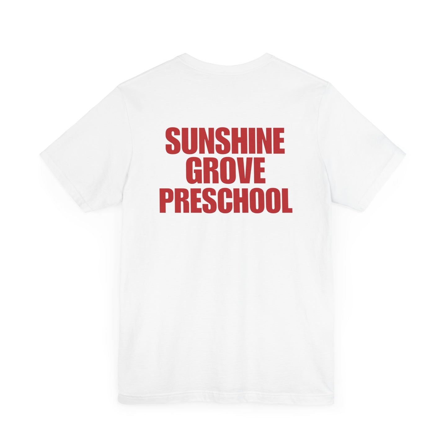 Custom Unisex Preschool Giraffe with Books T-Shirt