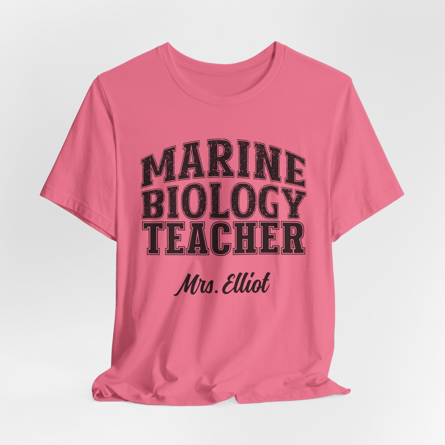 Custom Unisex Marine Biology Teacher T-Shirt