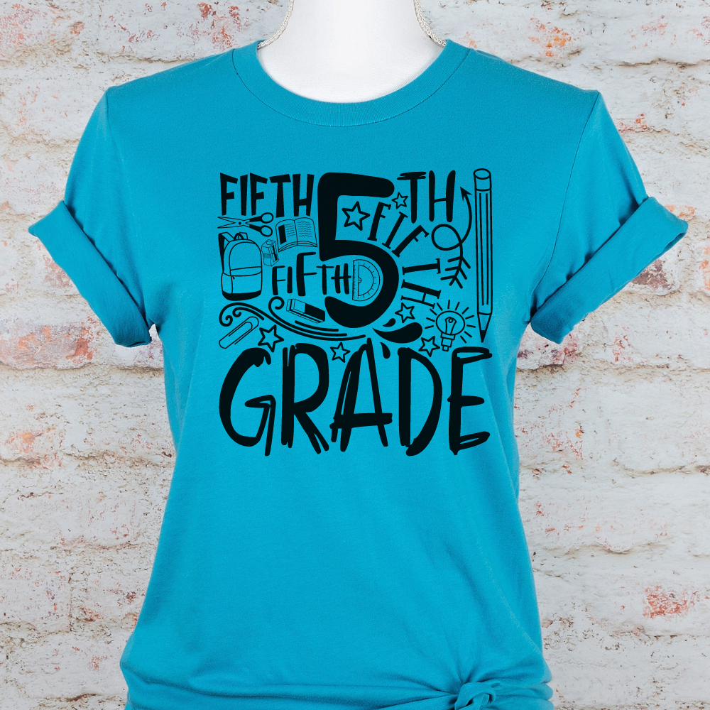 Custom Unisex 5th Grade T-Shirt