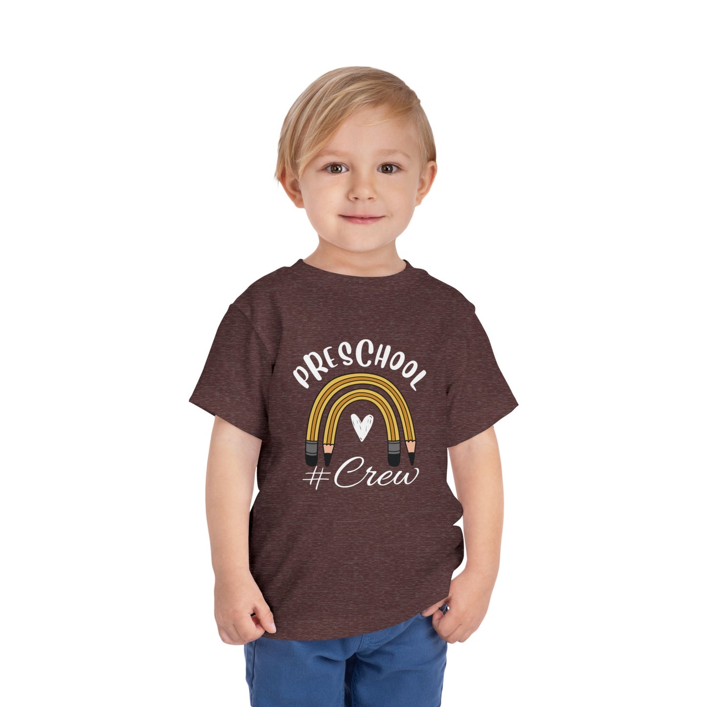 Custom Preschool Crew Toddler T-Shirt