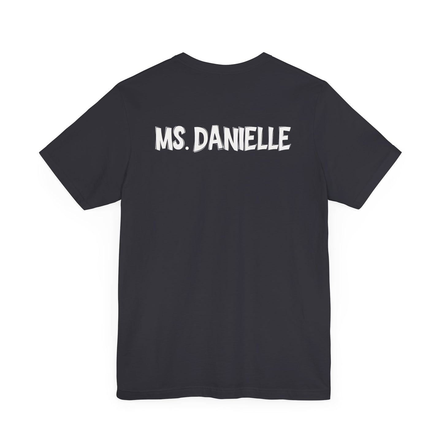 Custom Unisex School Name Outlined T-Shirt