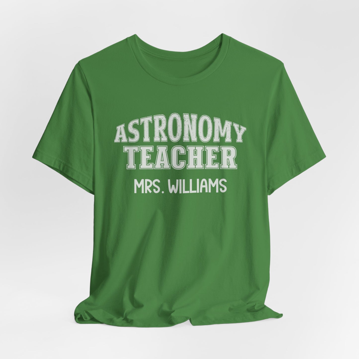 Custom Unisex Astronomy Teacher T-Shirt