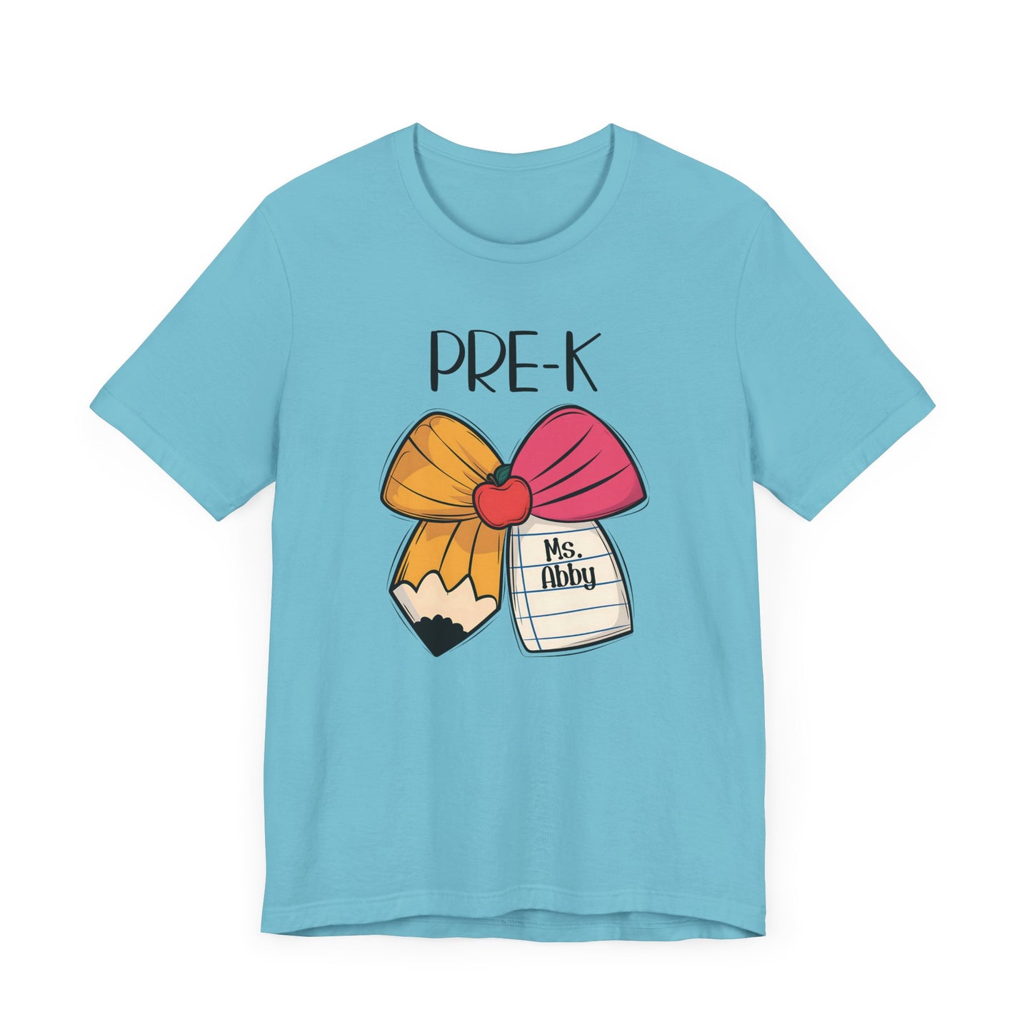 Custom Unisex Pre-K Bow T-Shirt