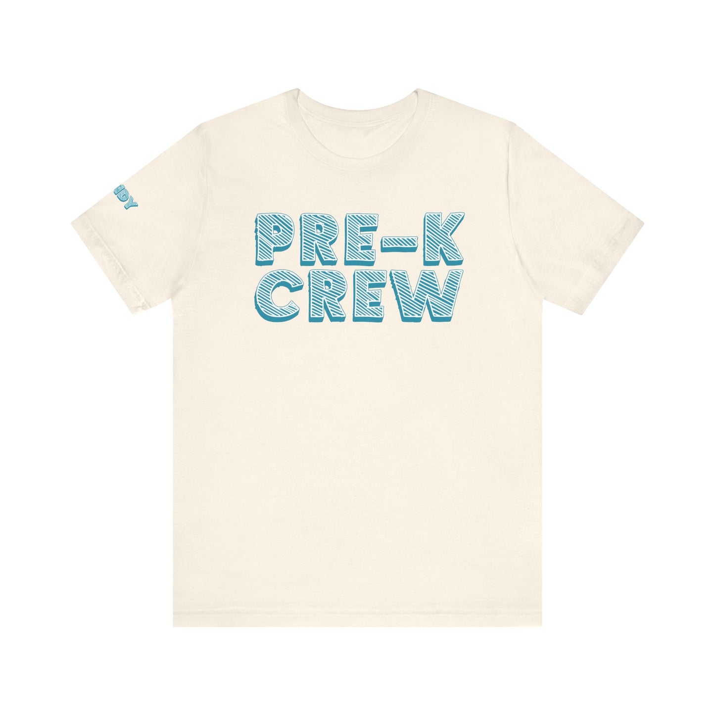 Custom Unisex Crossed Out Pre-K Crew T-Shirt