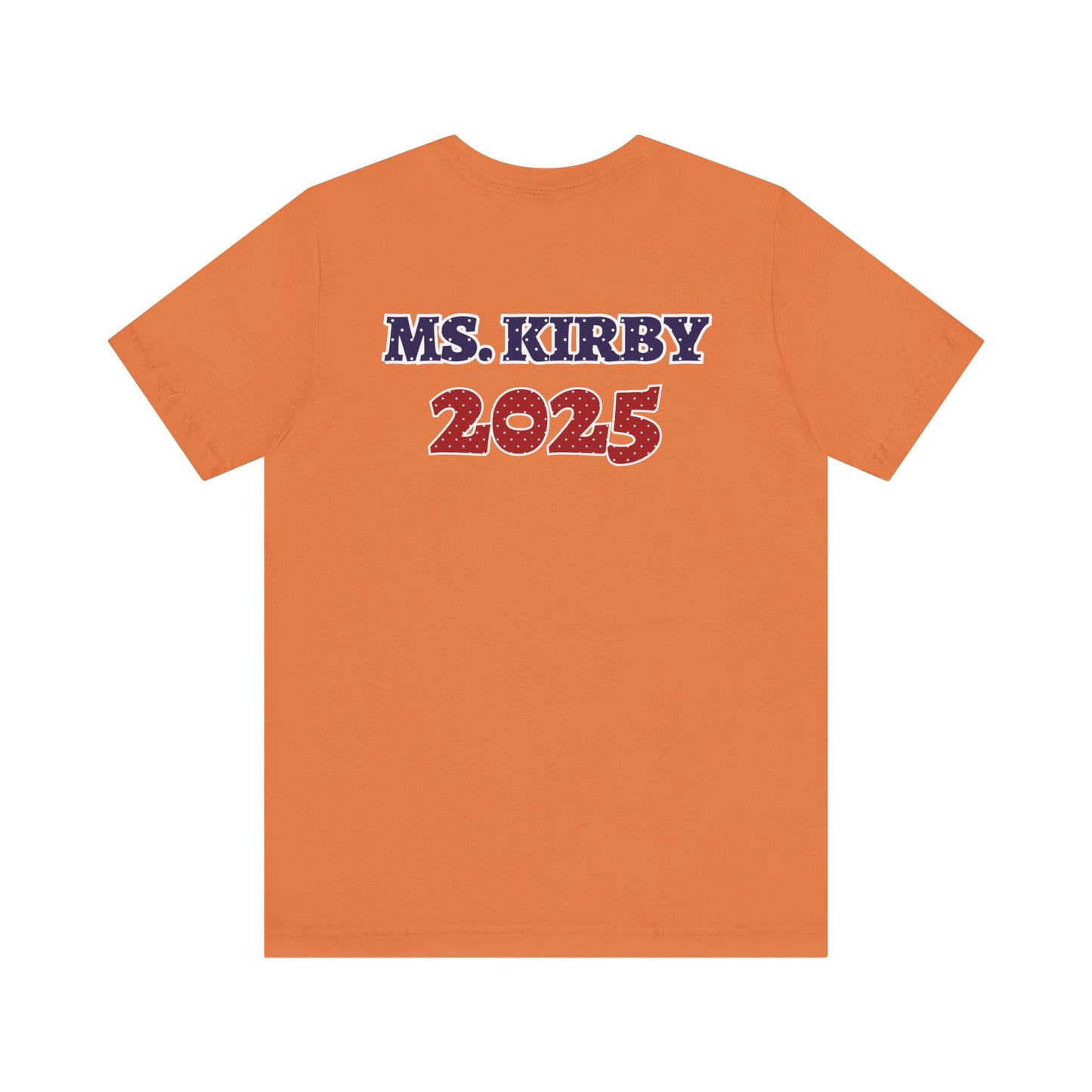 Custom Unisex Polka Dot Preschool Crew T-Shirt