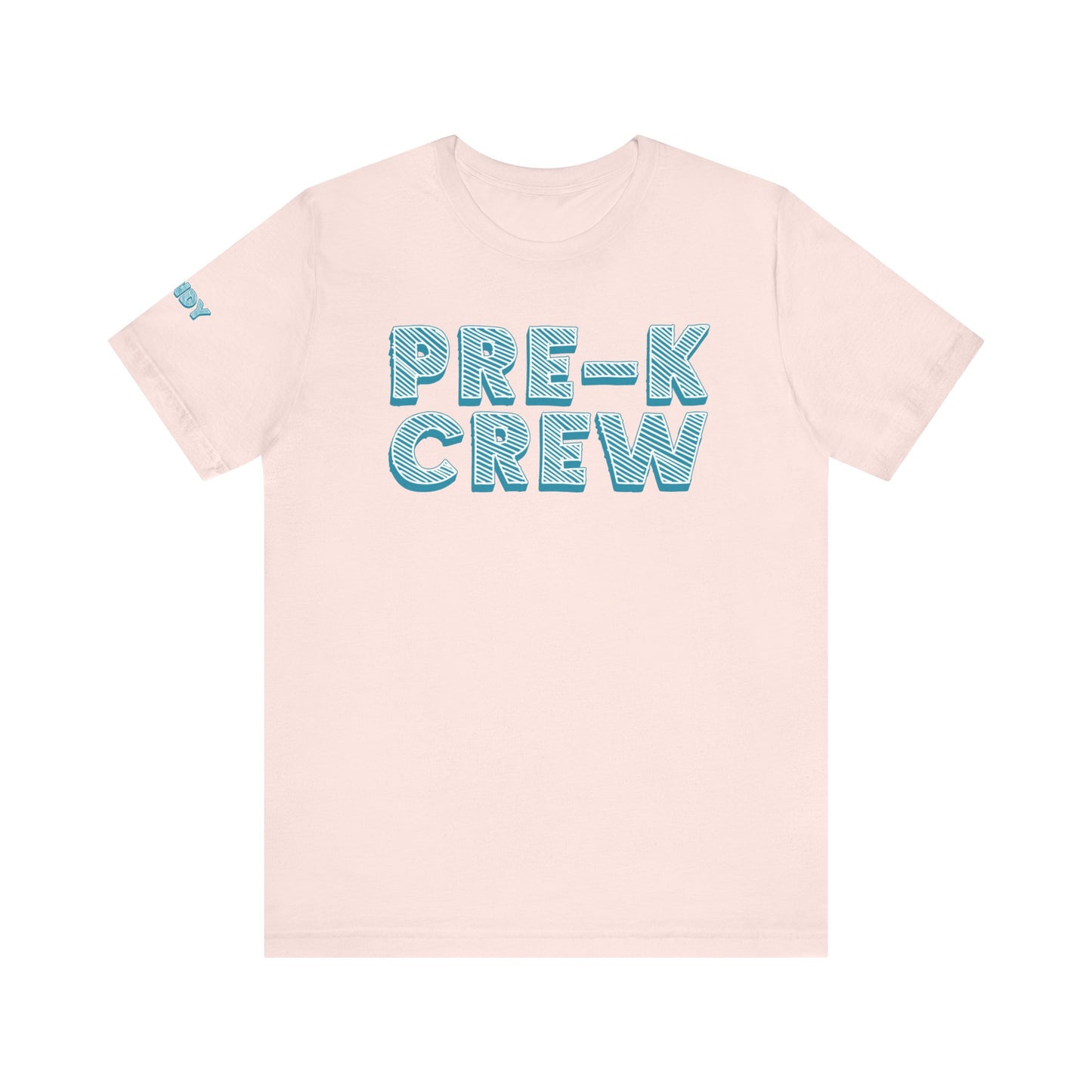 Custom Unisex Crossed Out Pre-K Crew T-Shirt