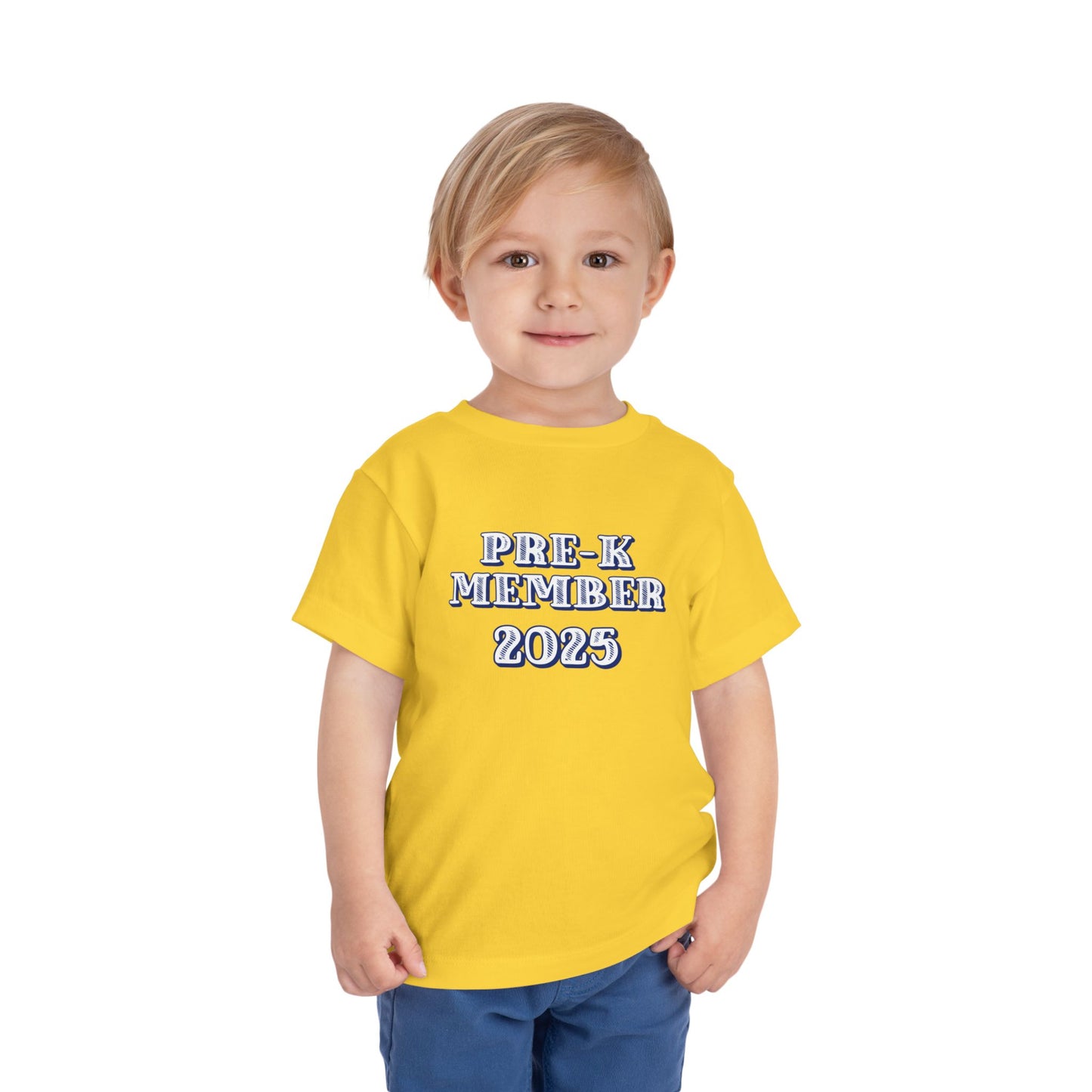 Custom Pre-K Member and Date Toddler T-Shirt
