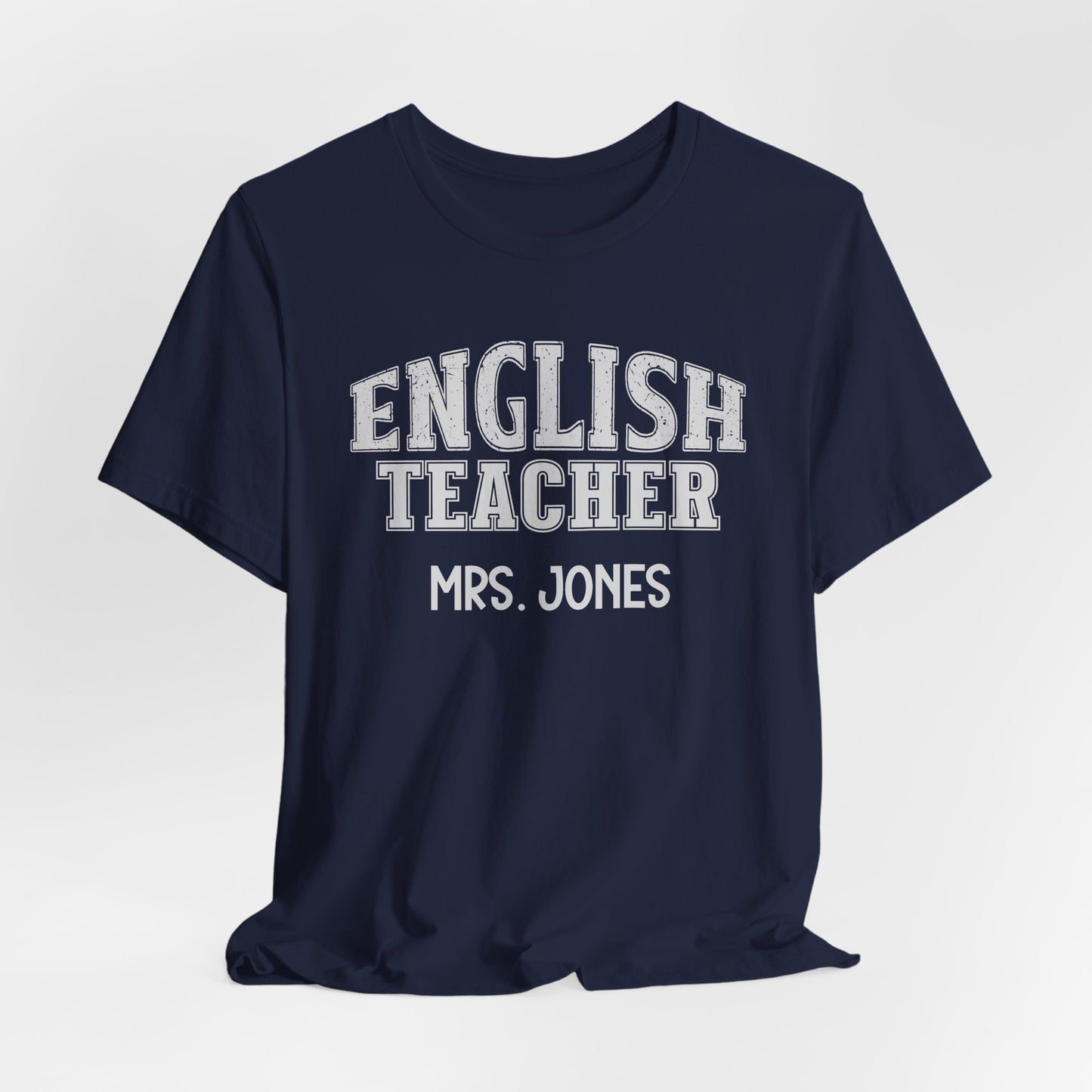Custom Unisex English Teacher T-Shirt