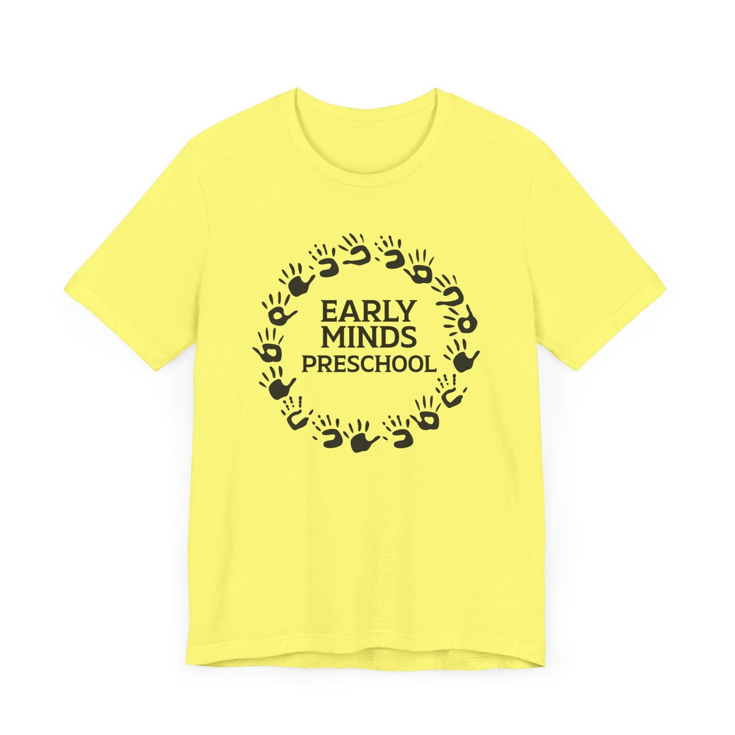 Custom Unisex Circle Handprint T-Shirt