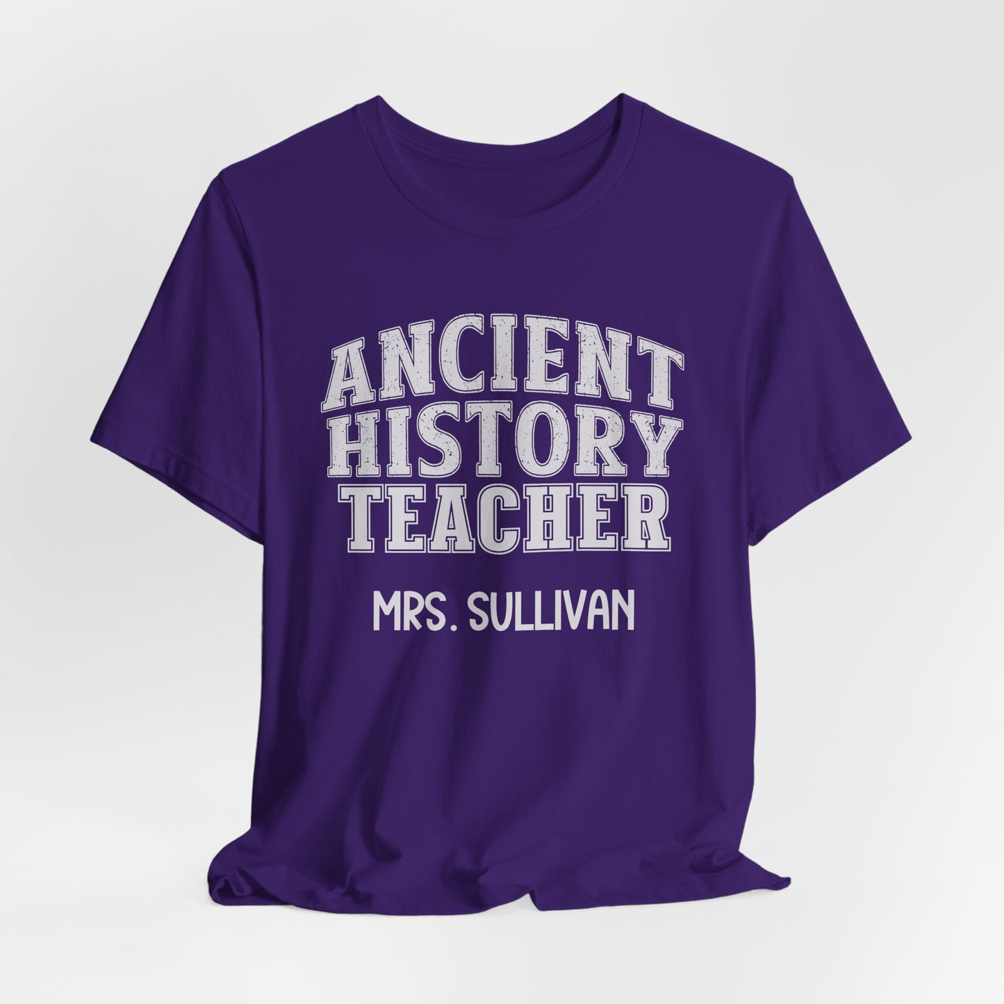 Custom Unisex Ancient History Teacher T-Shirt