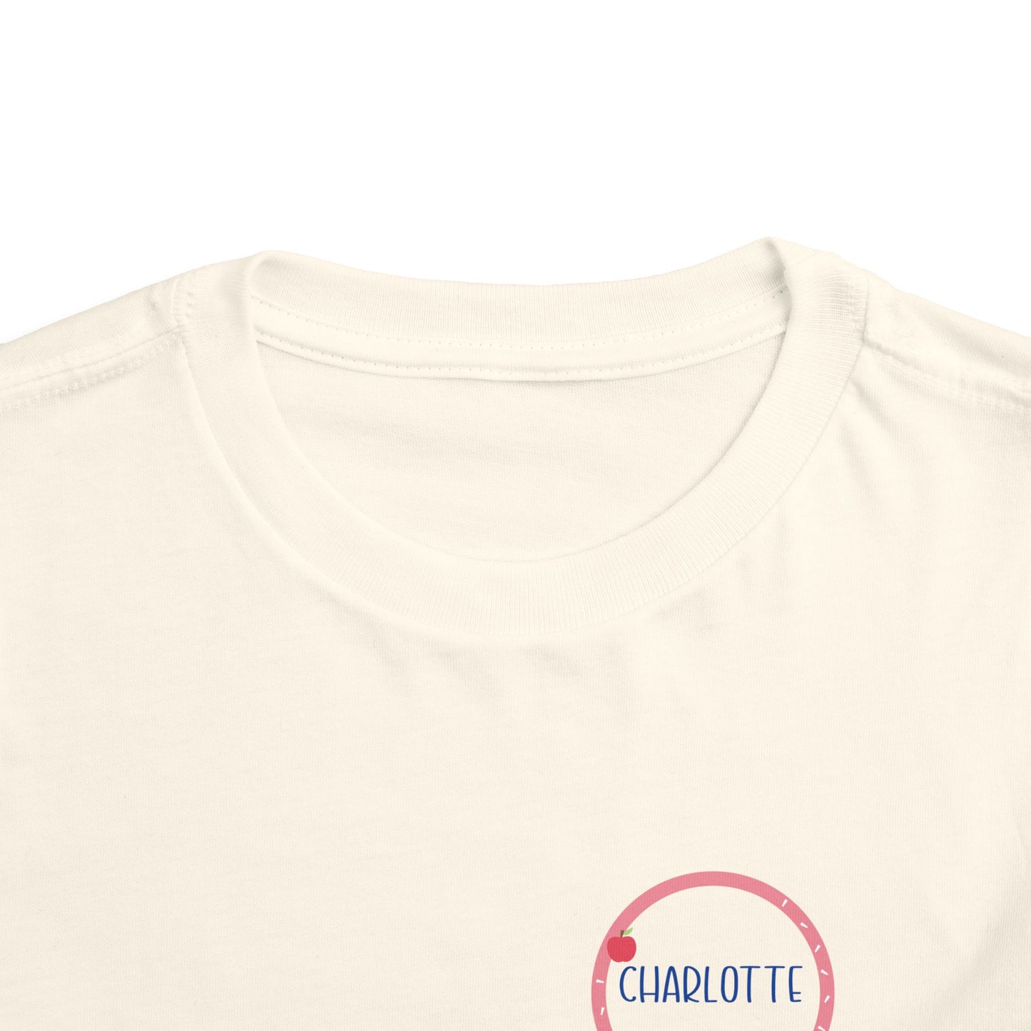 Custom Apple Circle Toddler T-Shirt