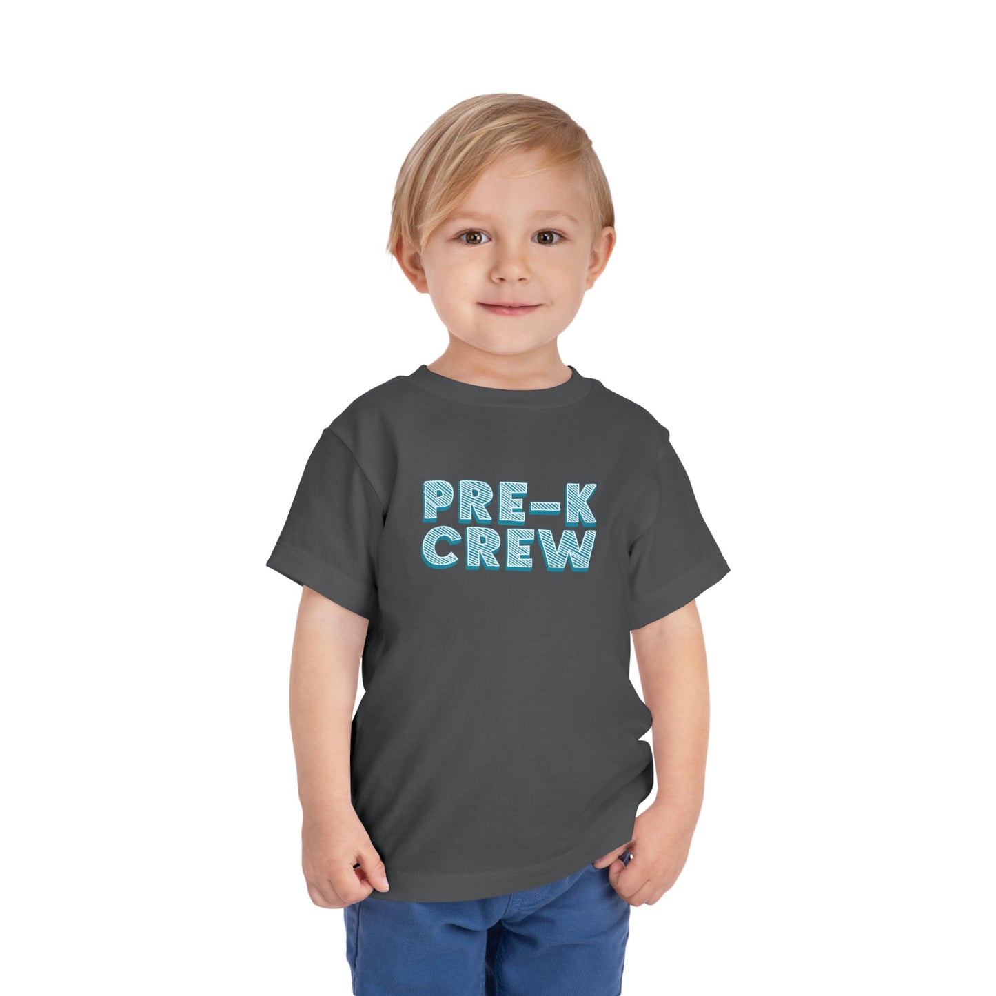 Custom Crossed Out Pre-K Crew Toddler T-Shirt