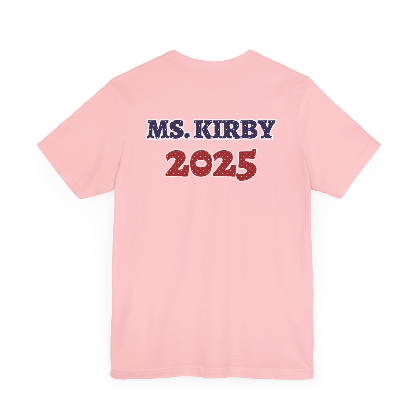 Custom Unisex Polka Dot Preschool Crew T-Shirt