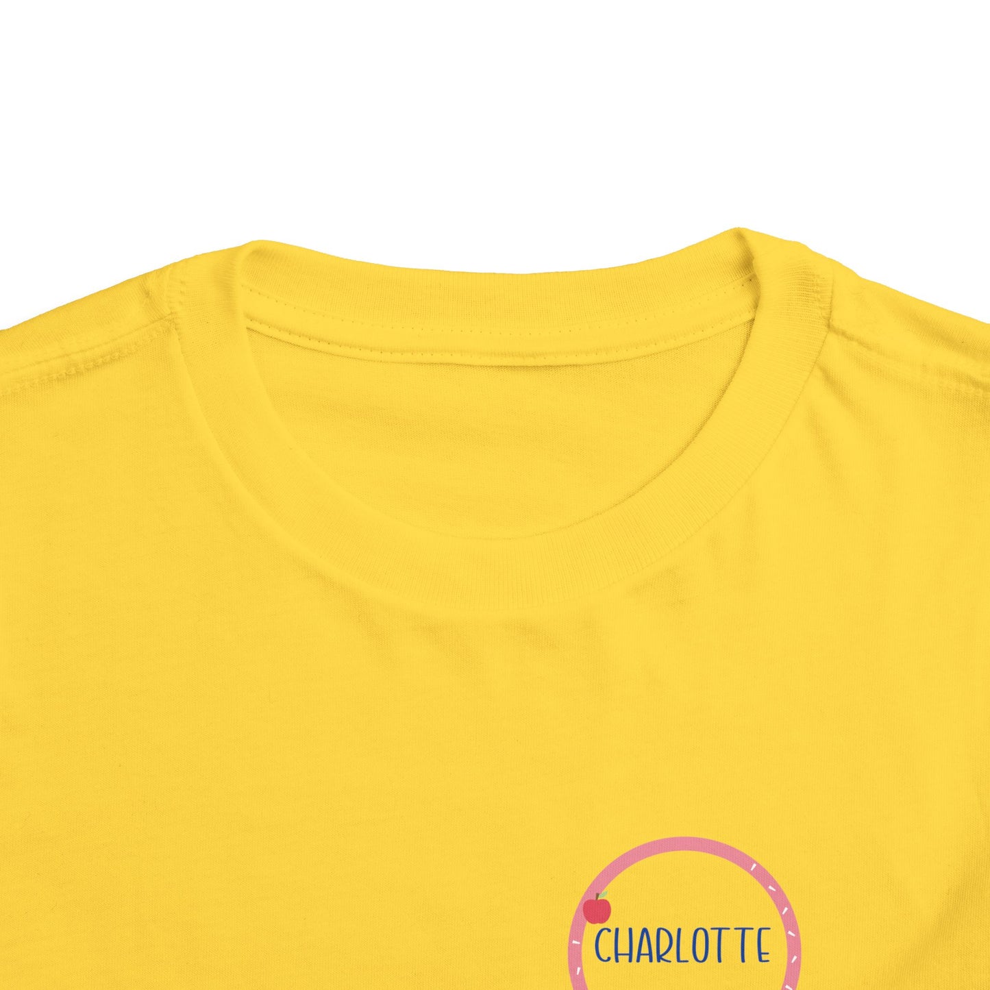 Custom Apple Circle Toddler T-Shirt