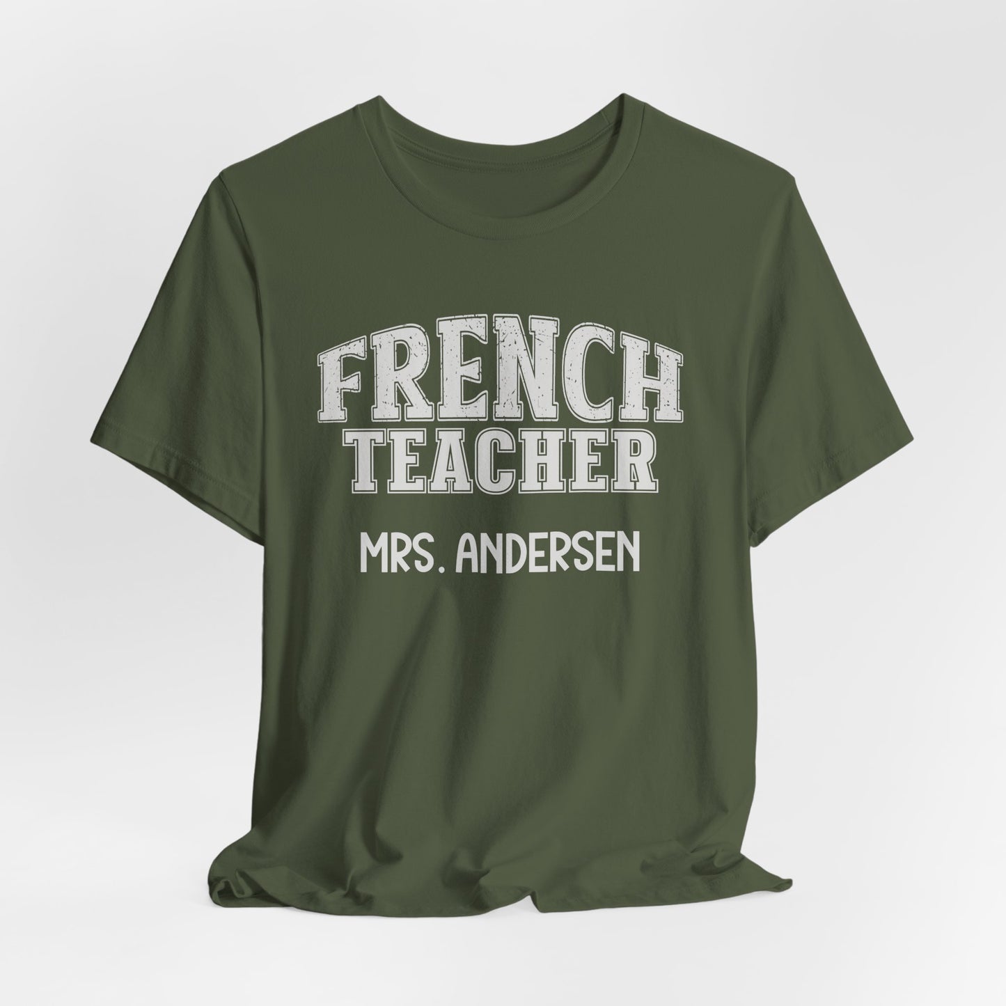 Custom Unisex French Teacher T-Shirt