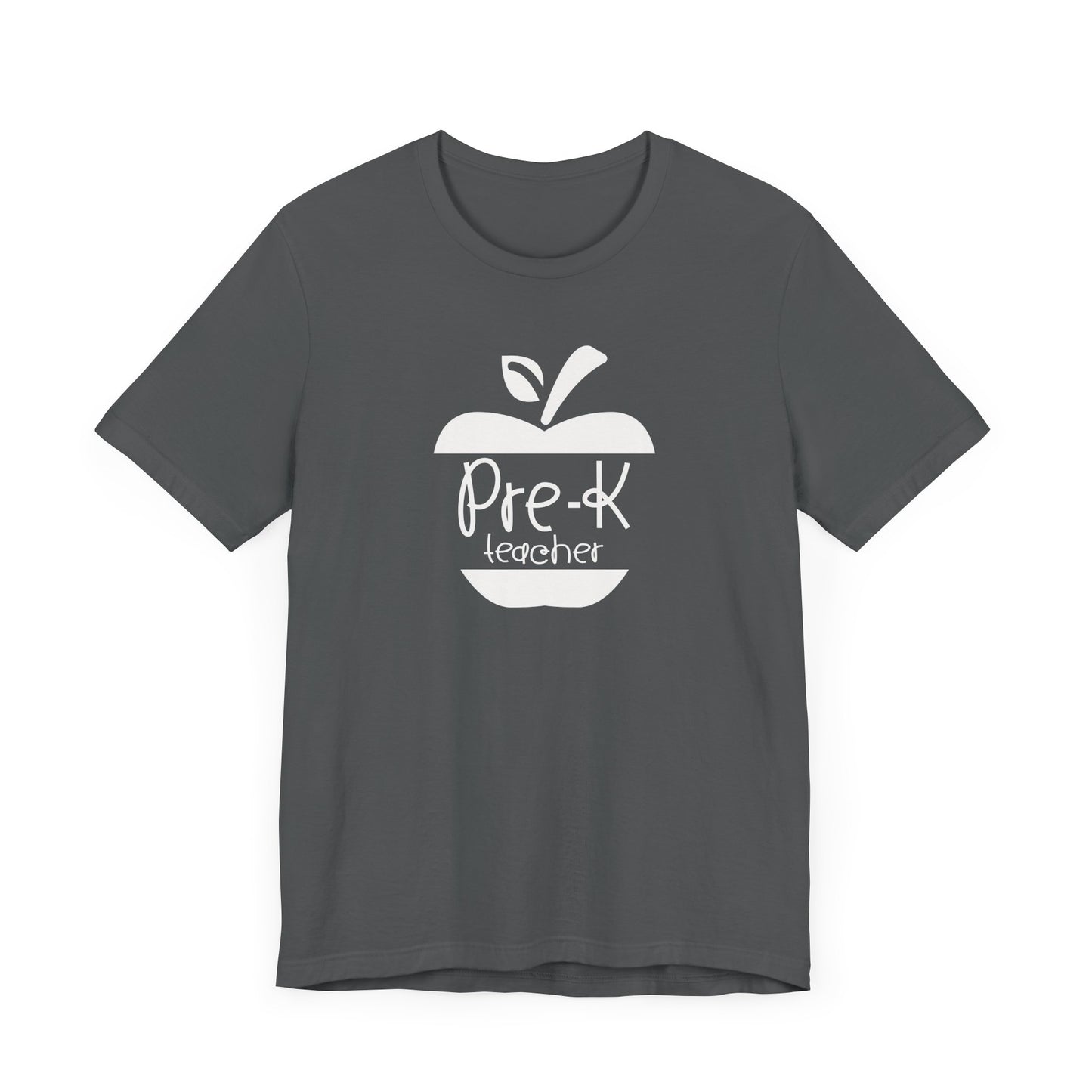 Custom Unisex Pre-K Teacher Apple Teacher T-Shirt