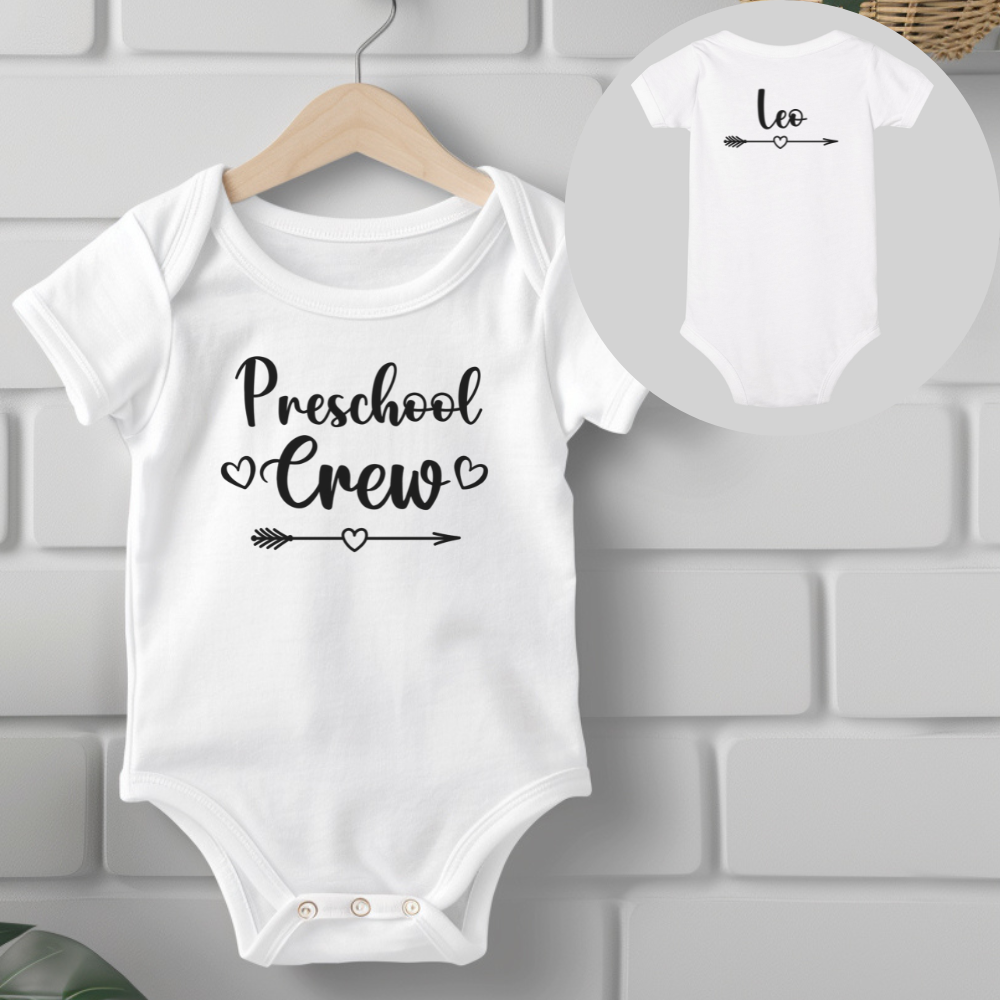 Custom Preschool crew Infant Jersey One Piece