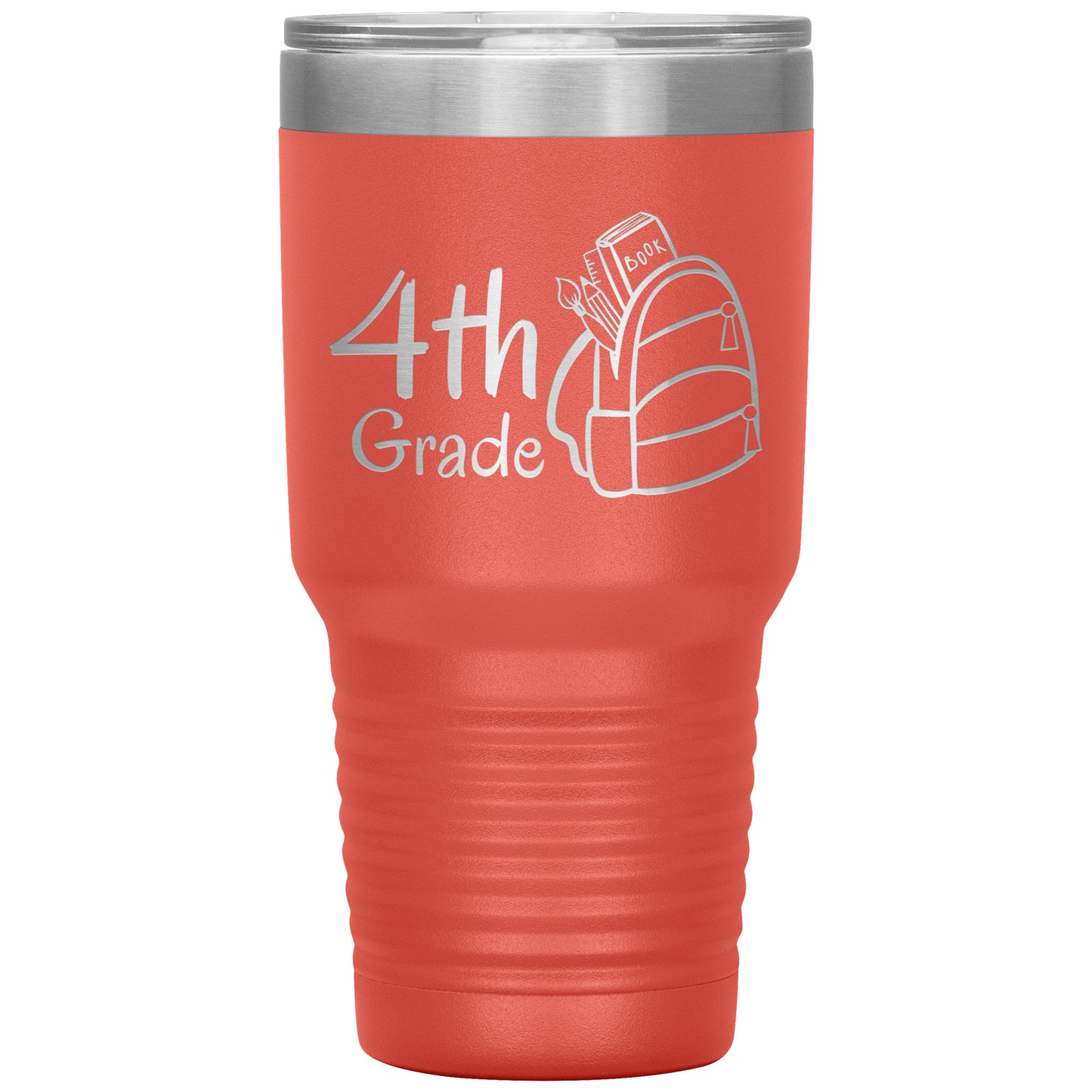 4th Grade 30oz Travel Tumbler