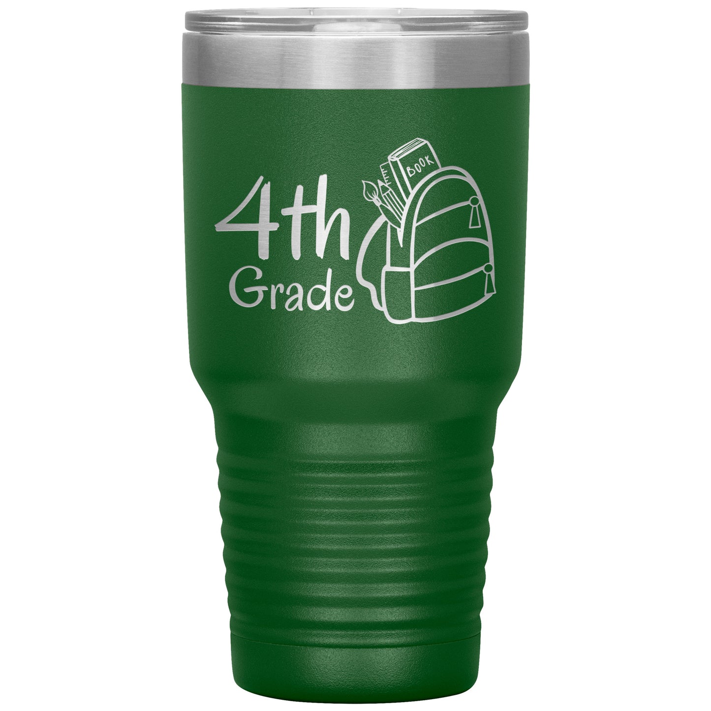 4th Grade 30oz Travel Tumbler