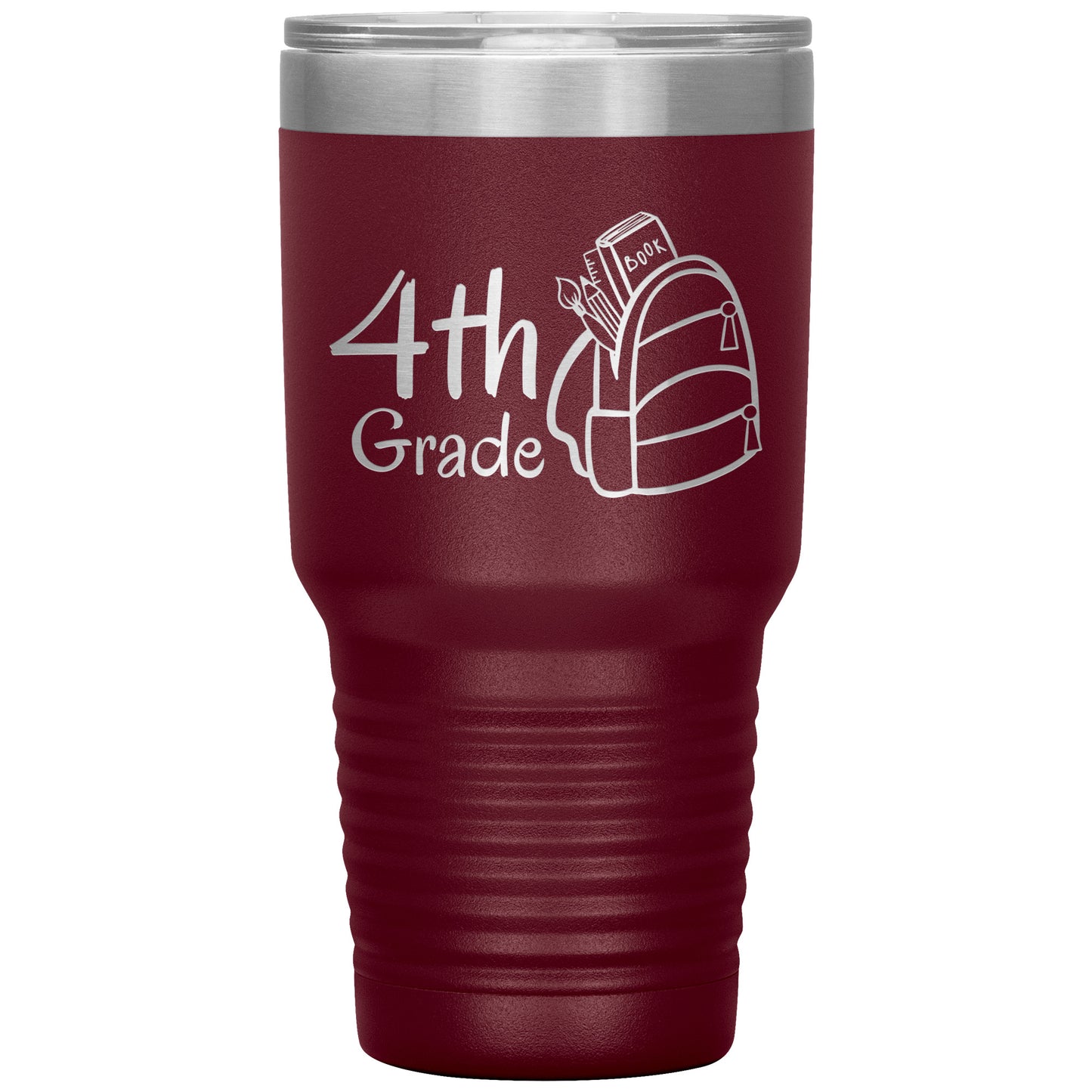 4th Grade 30oz Travel Tumbler