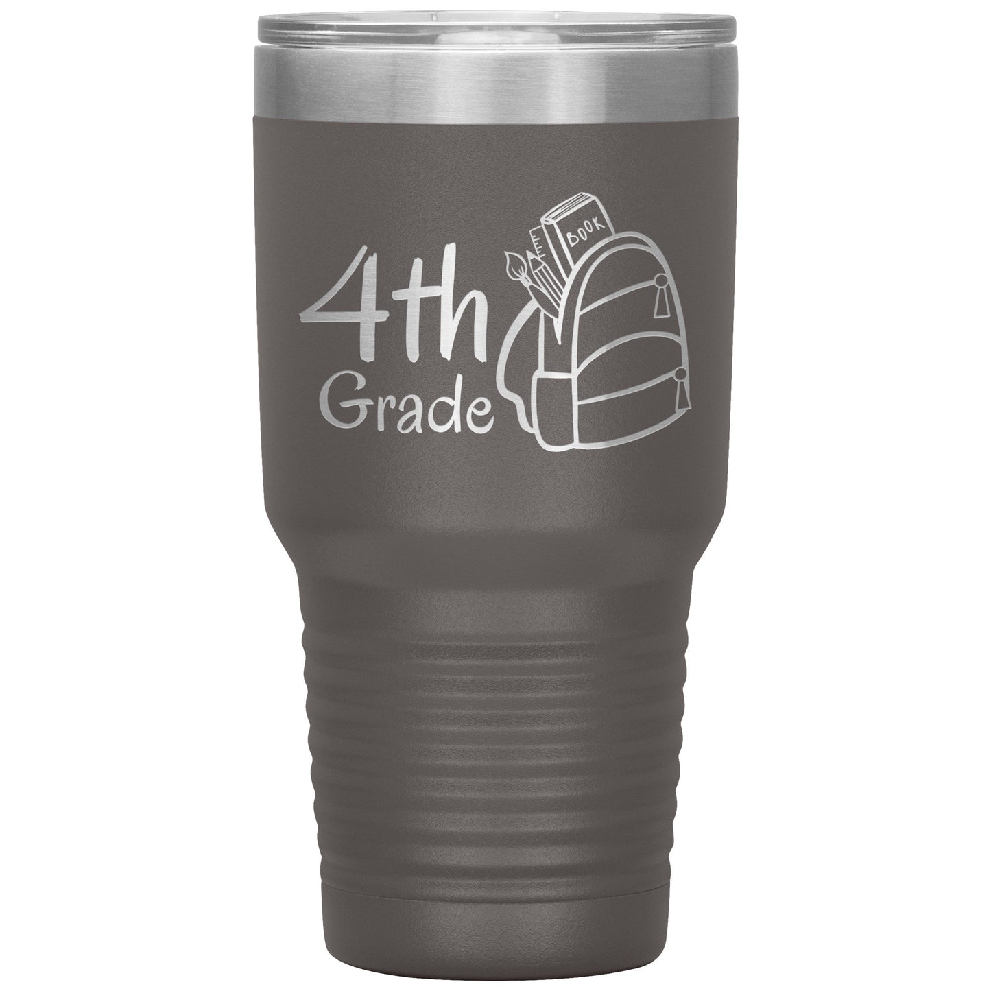 4th Grade 30oz Travel Tumbler