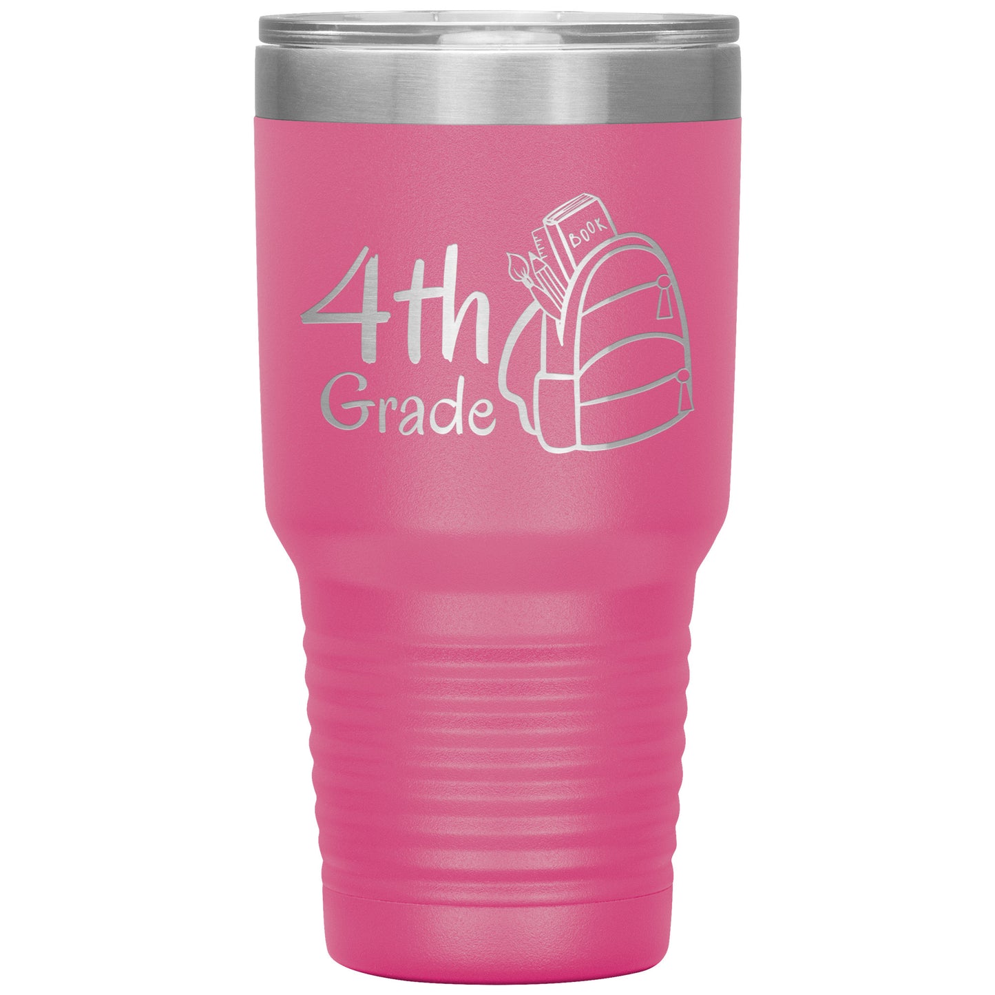 4th Grade 30oz Travel Tumbler