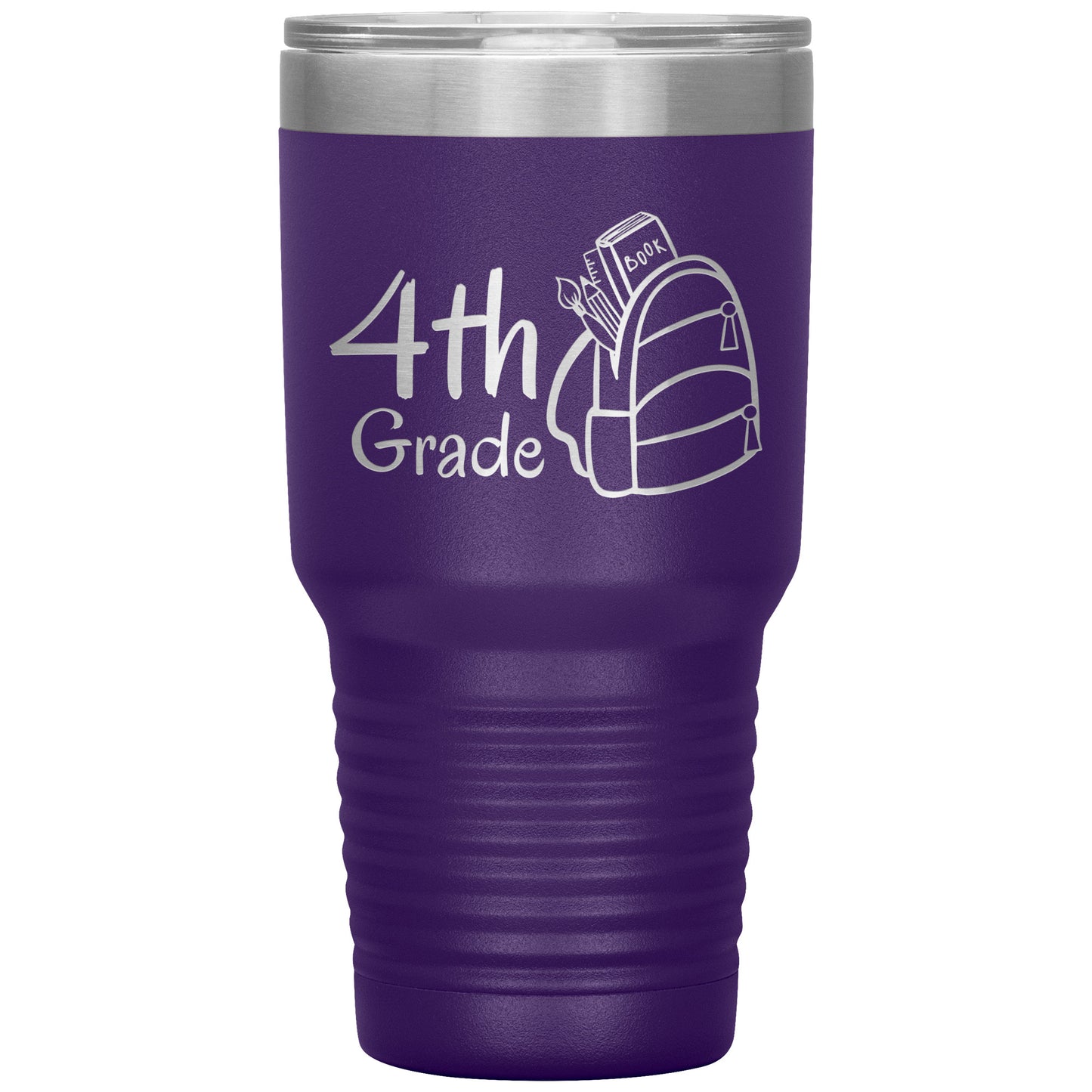 4th Grade 30oz Travel Tumbler