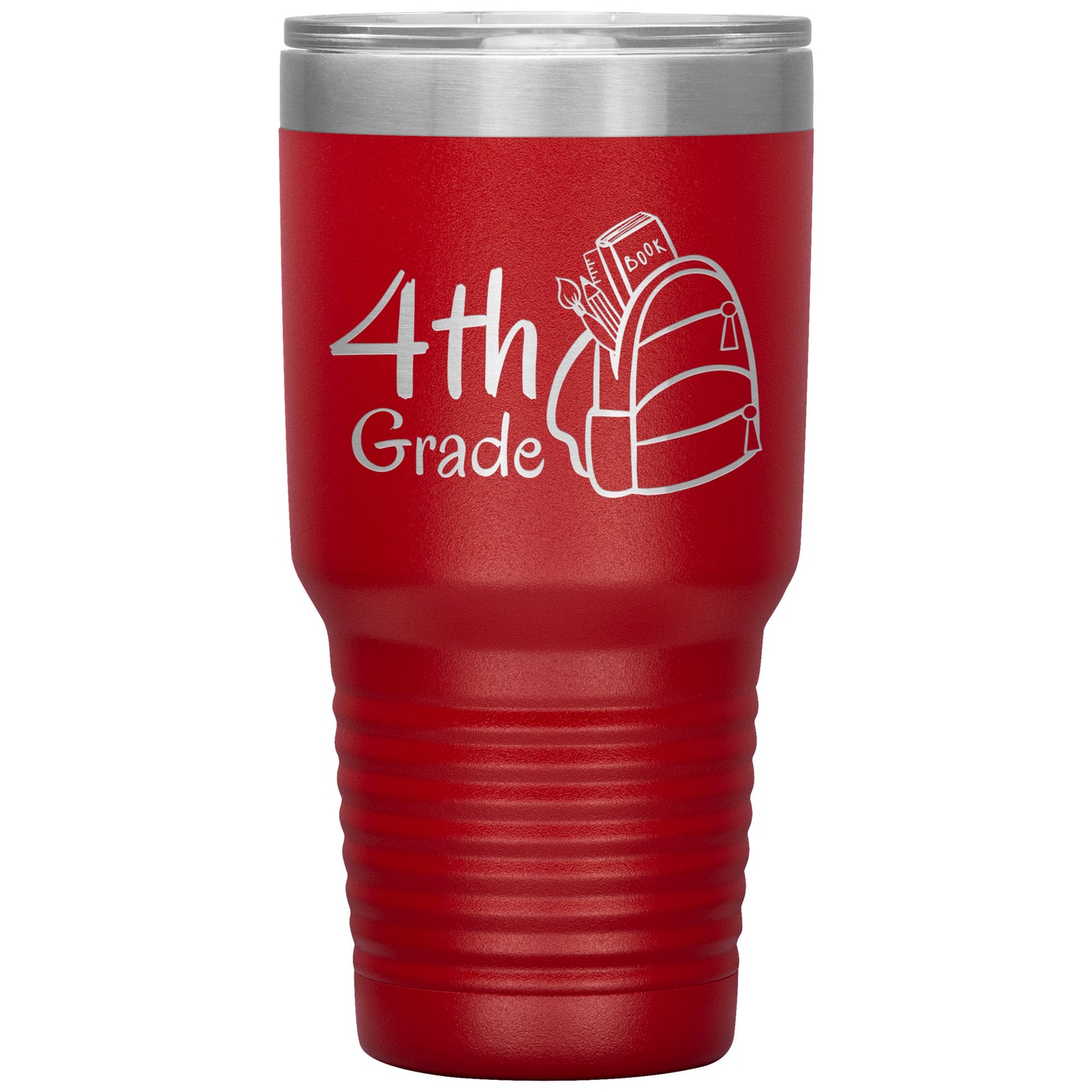4th Grade 30oz Travel Tumbler