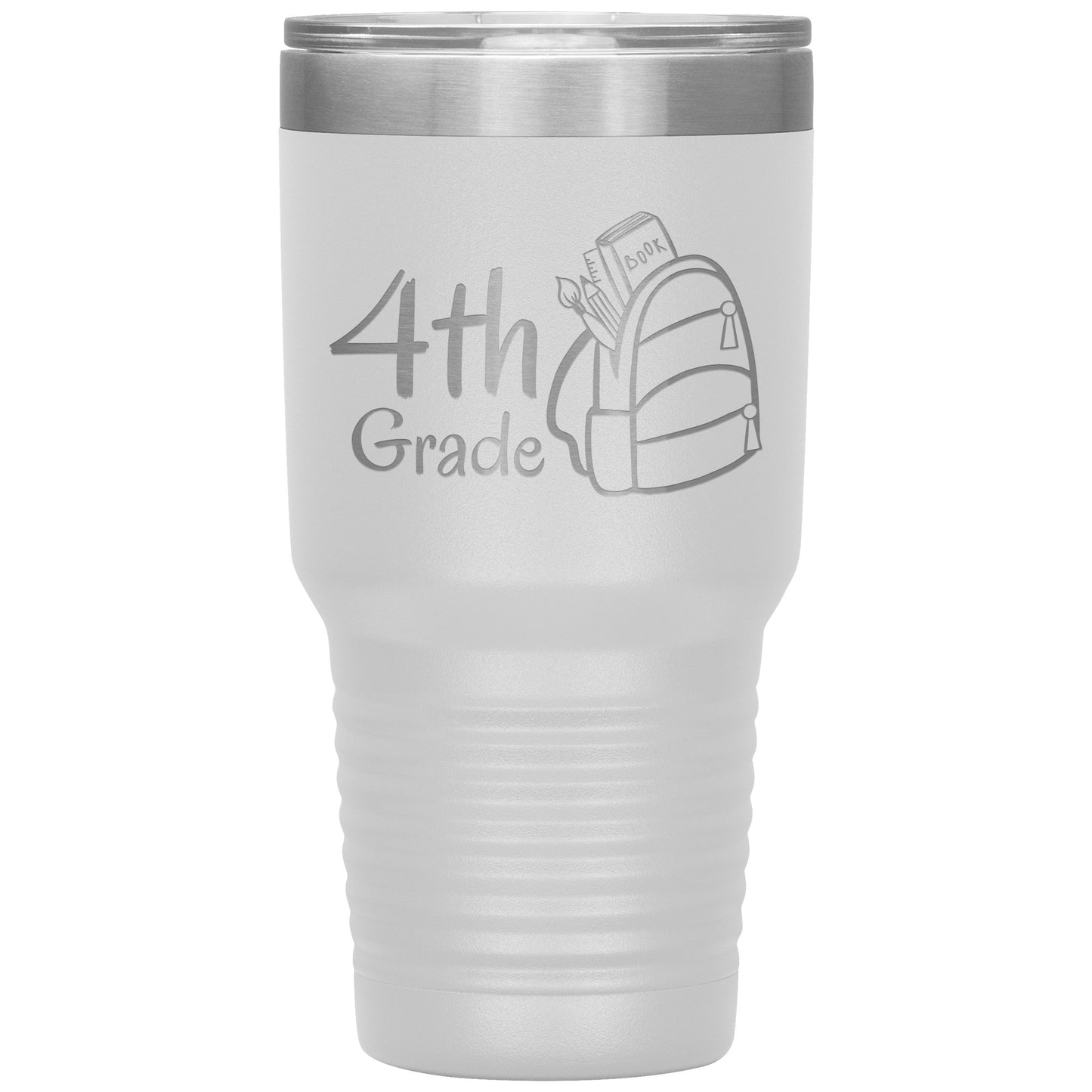 4th Grade 30oz Travel Tumbler