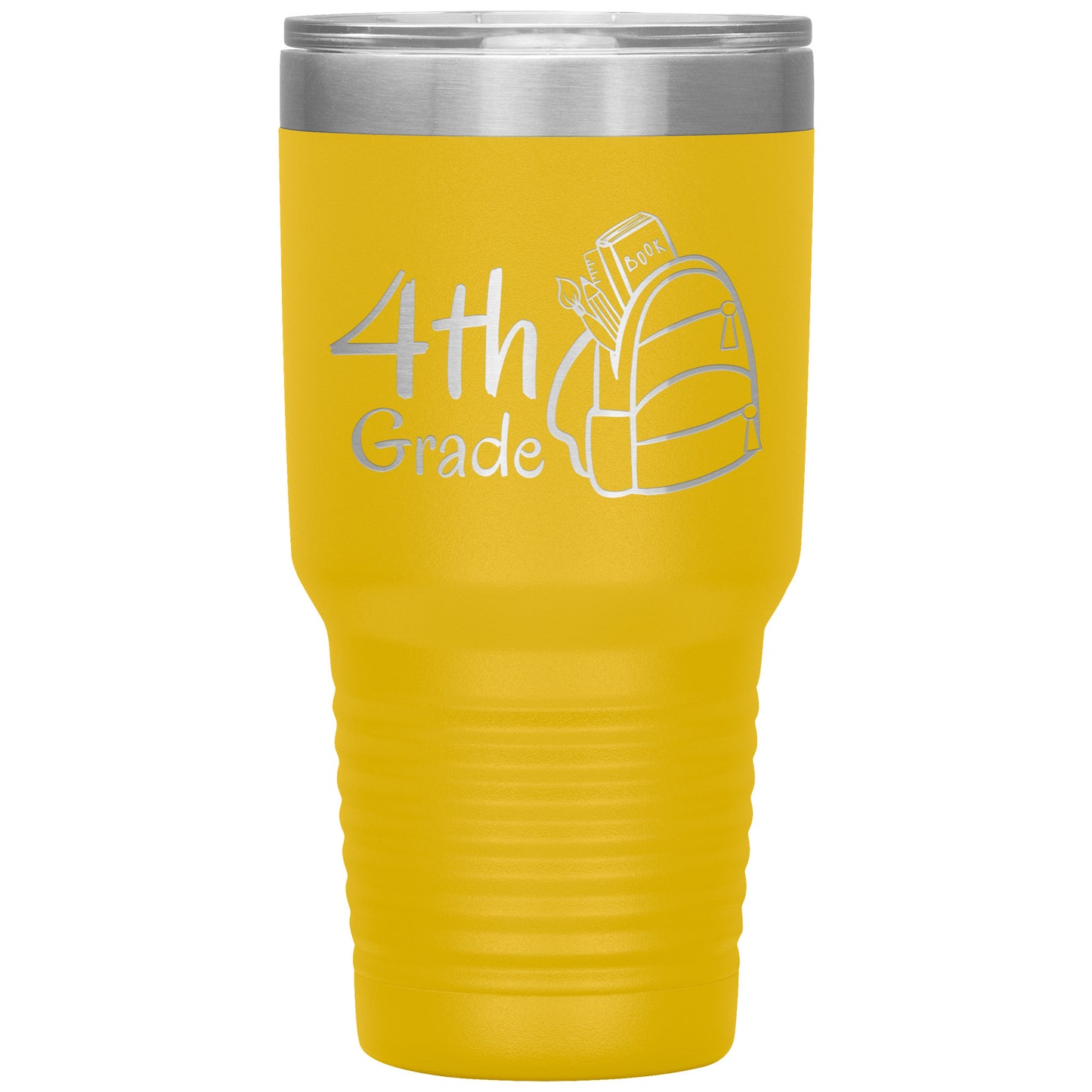 4th Grade 30oz Travel Tumbler