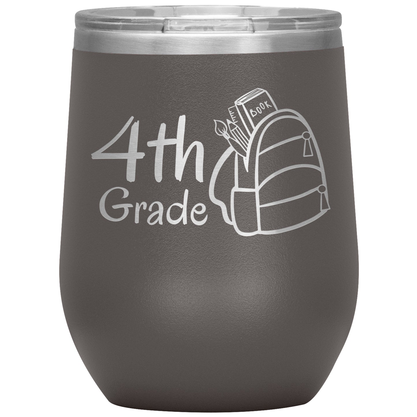 4th Grade Wine Tumbler π