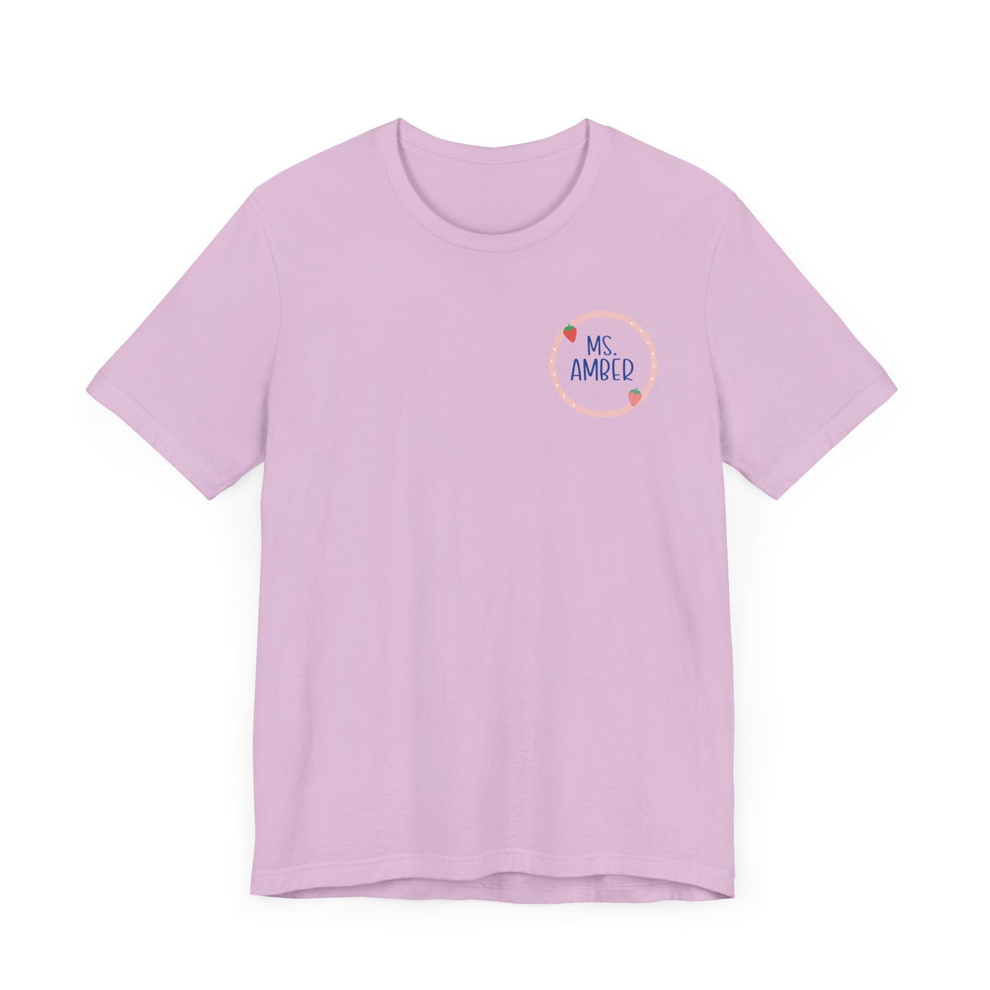 Custom Unisex Stawberry Circle T-Shirt