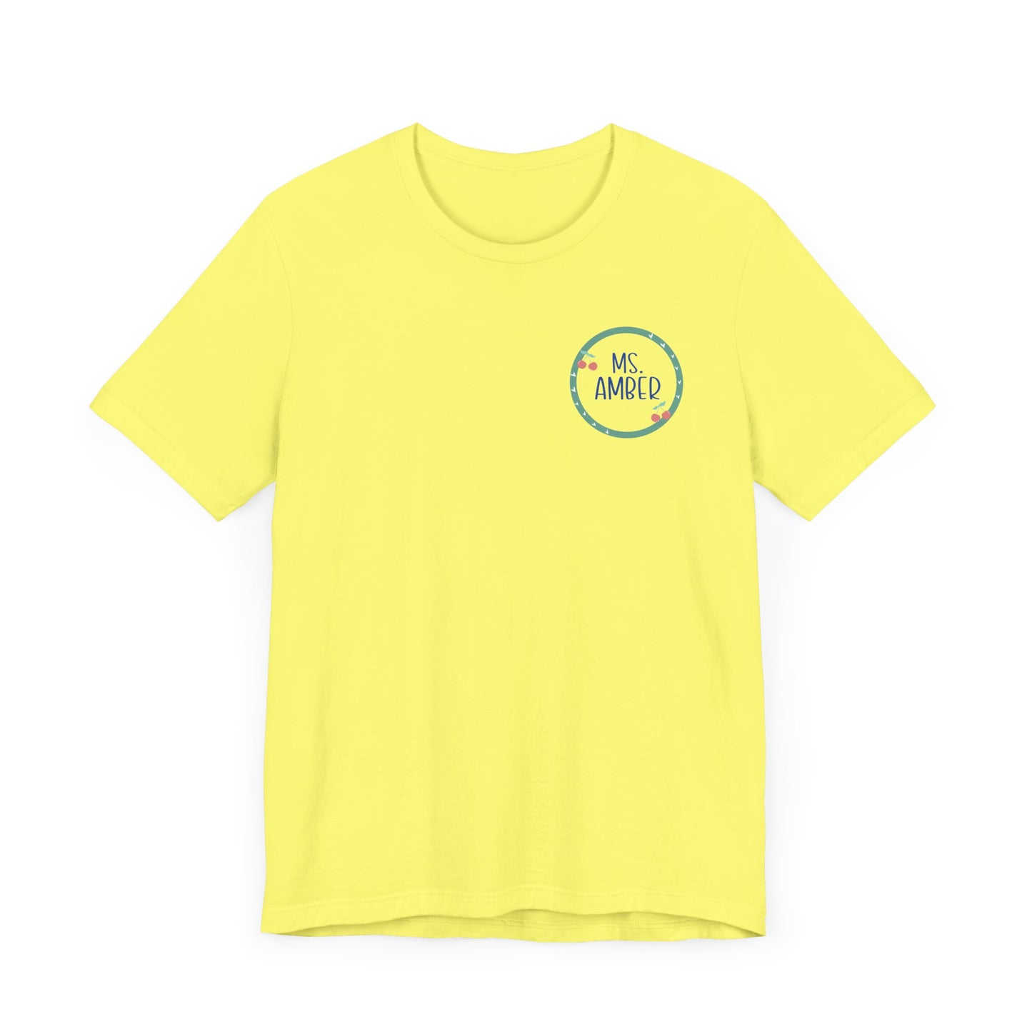 Custom Unisex Cherry Circle T-Shirt