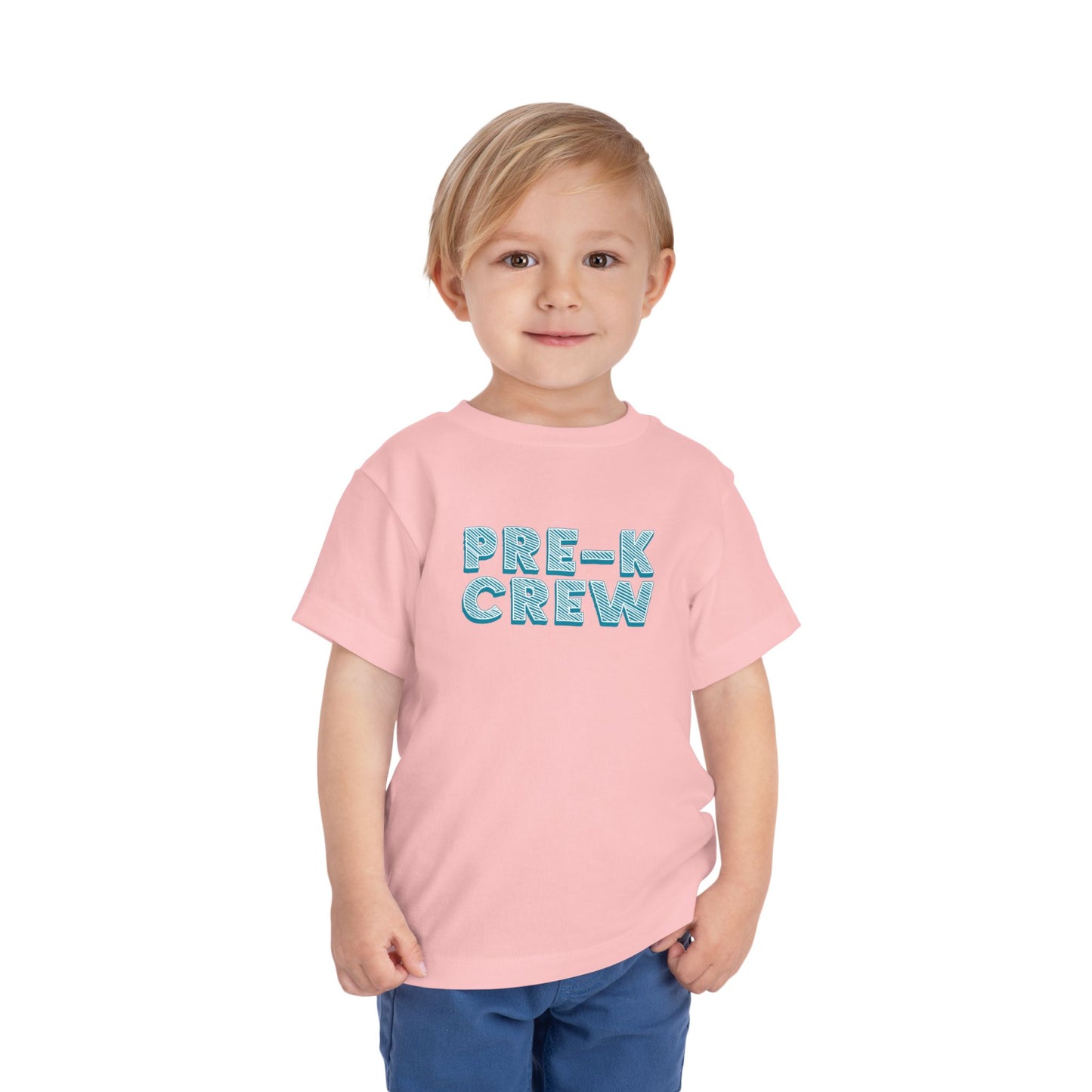 Custom Crossed Out Pre-K Crew Toddler T-Shirt